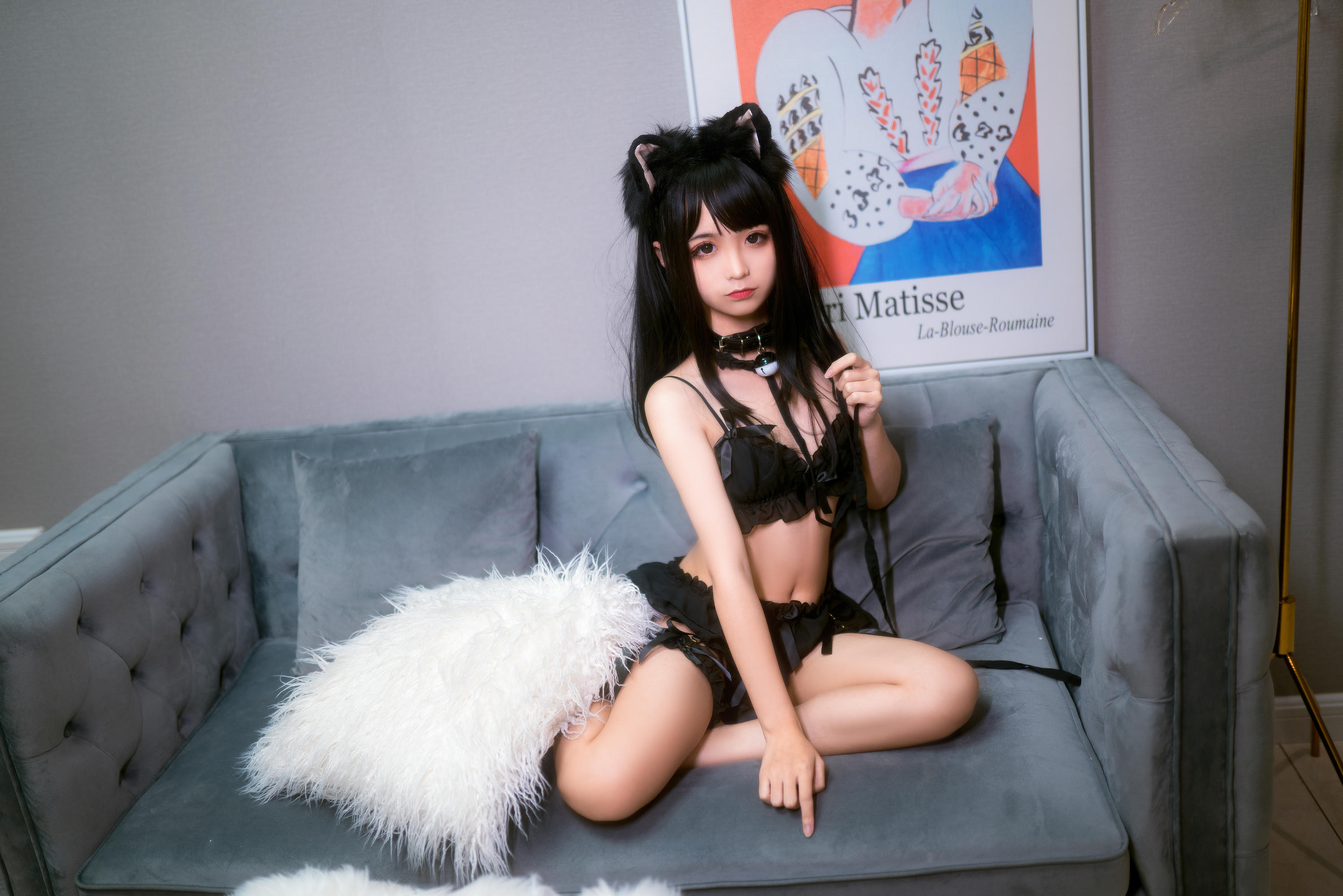 蠢沫沫 NO.019 黑猫 [50P 553MB]_第1集