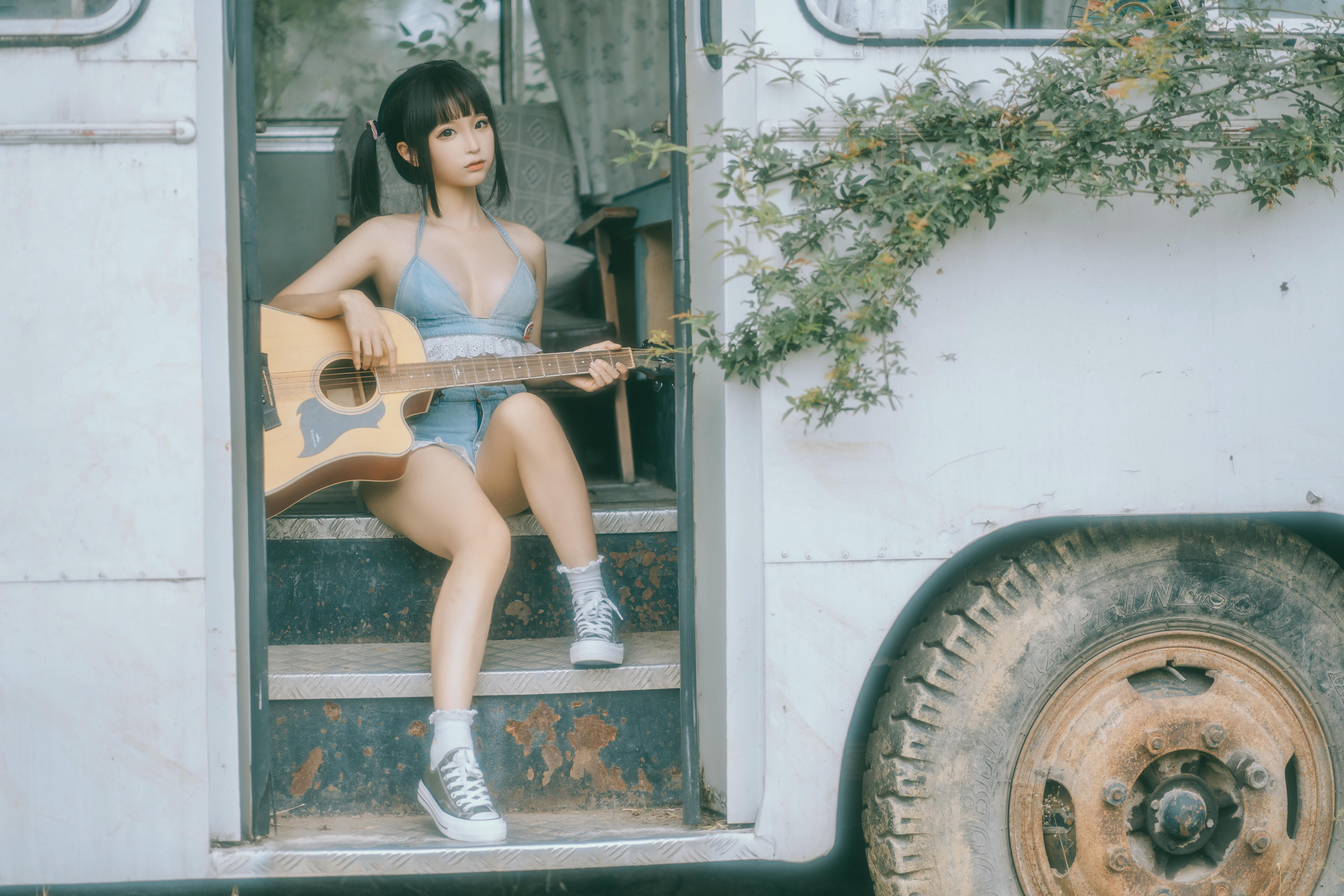 蠢沫沫 NO.184 真空大巴车 绅士版 [130P 1.28GB]_第2集