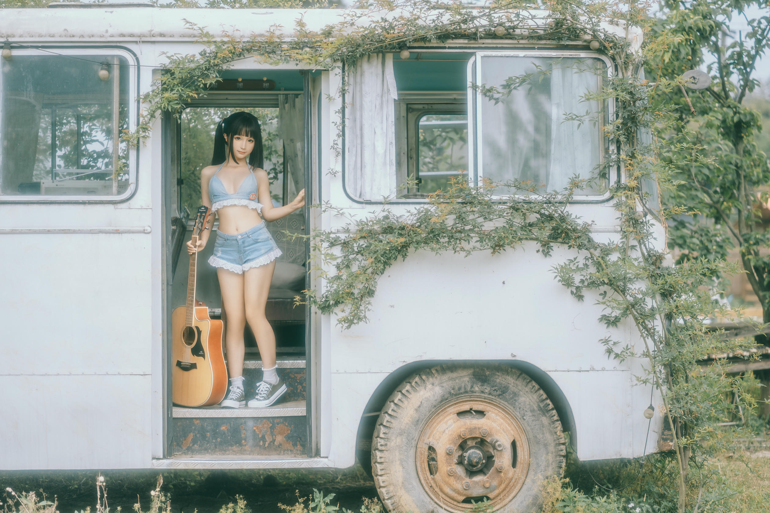 蠢沫沫 NO.184 真空大巴车 绅士版 [130P 1.28GB]_第2集