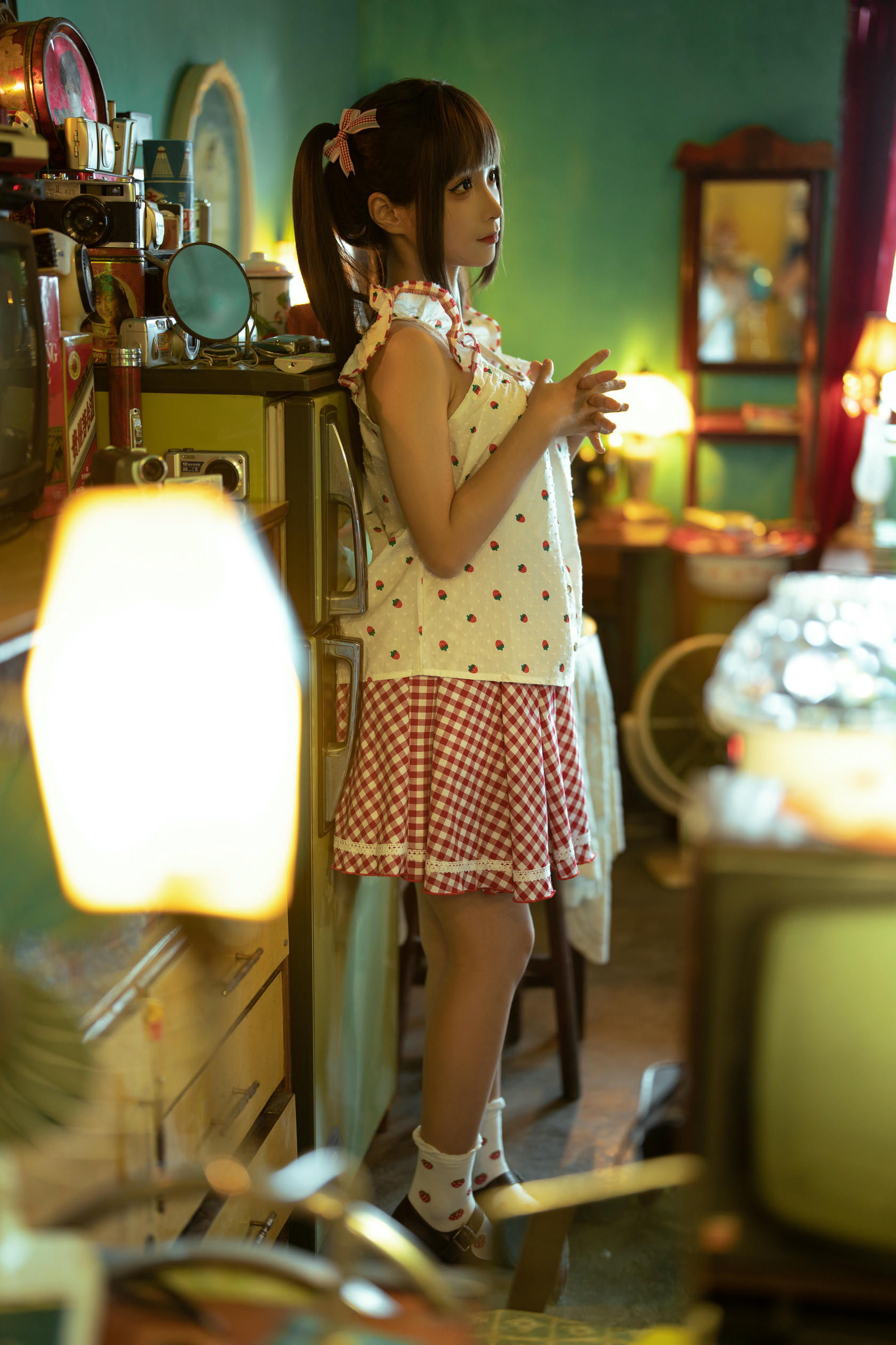 蠢沫沫 NO.185 红格子 绅士版 [118P1V 4.11GB]_第1集