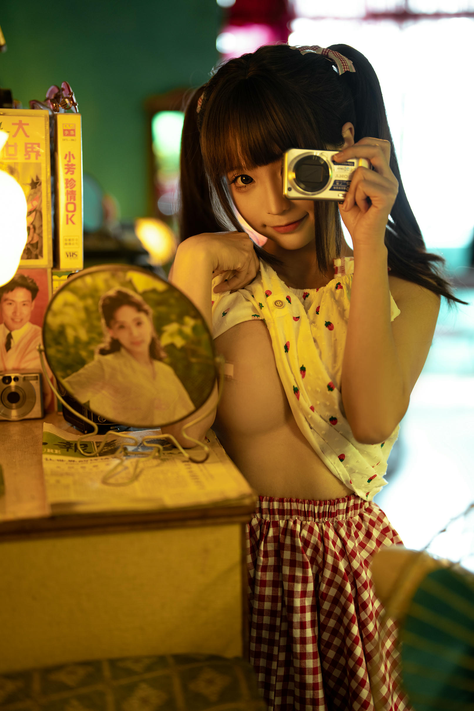 蠢沫沫 NO.185 红格子 绅士版 [118P1V 4.11GB]_第2集