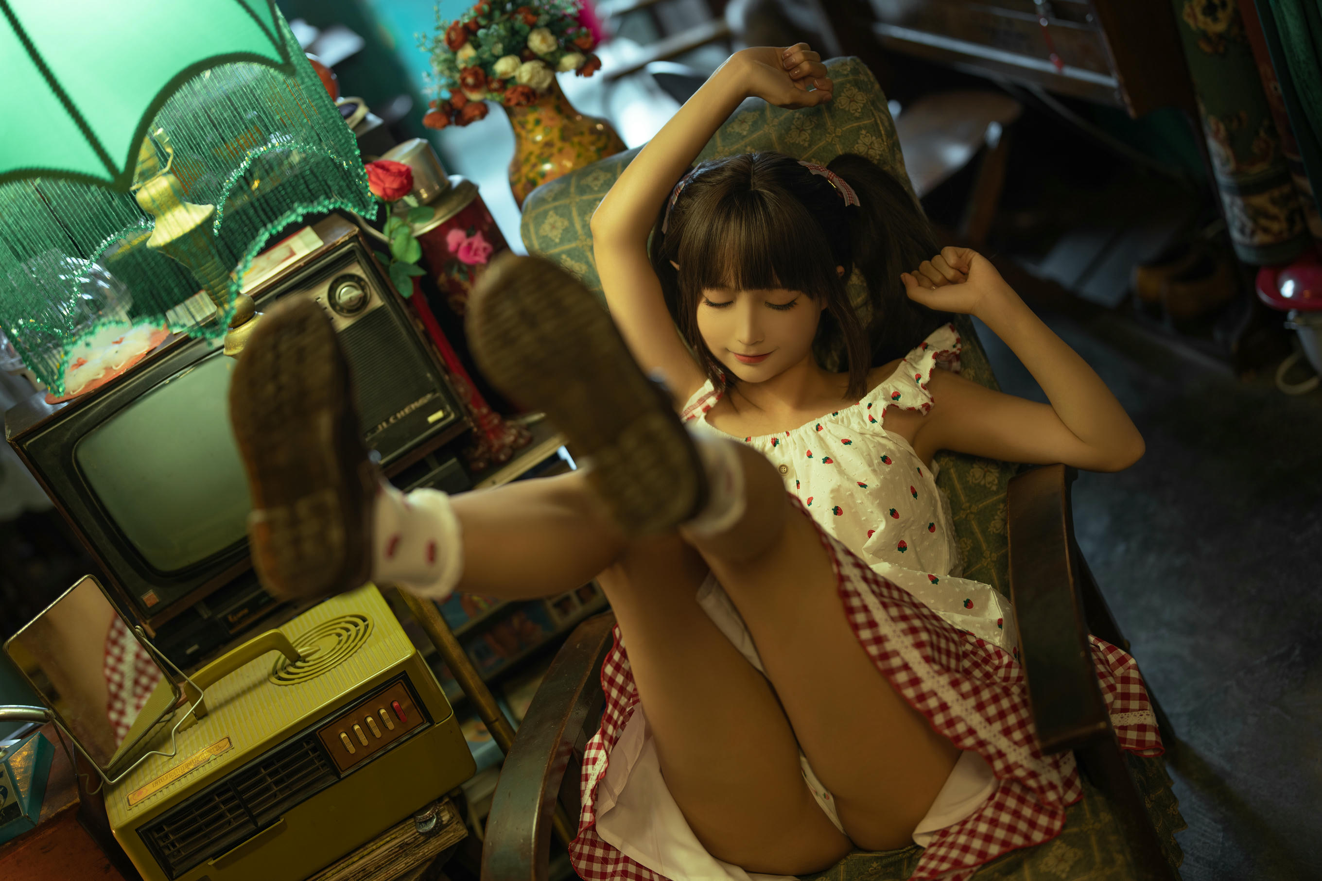 蠢沫沫 NO.185 红格子 绅士版 [118P1V 4.11GB]_第2集