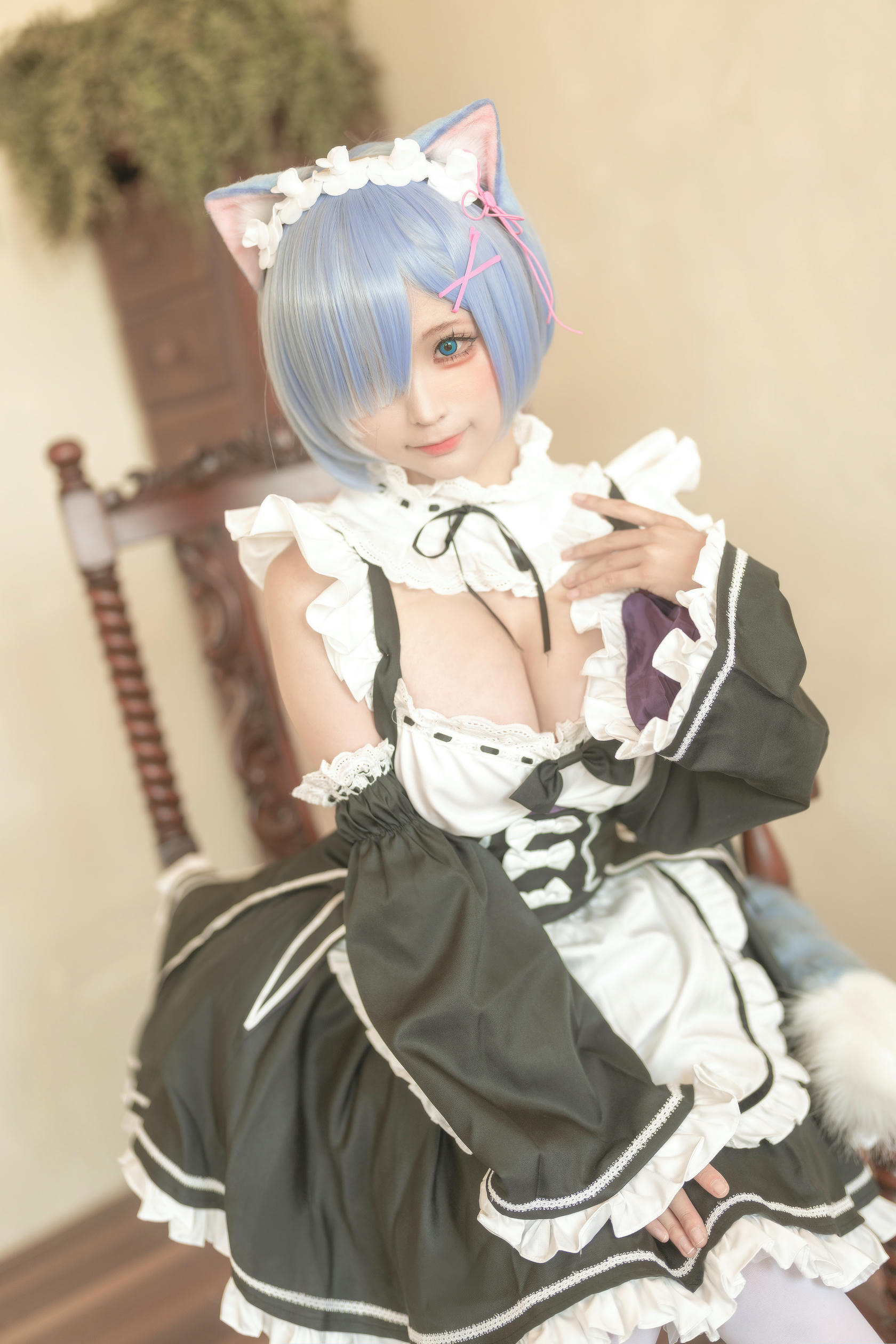 蠢沫沫 NO.186 雷姆 [35P 331MB]_第1集