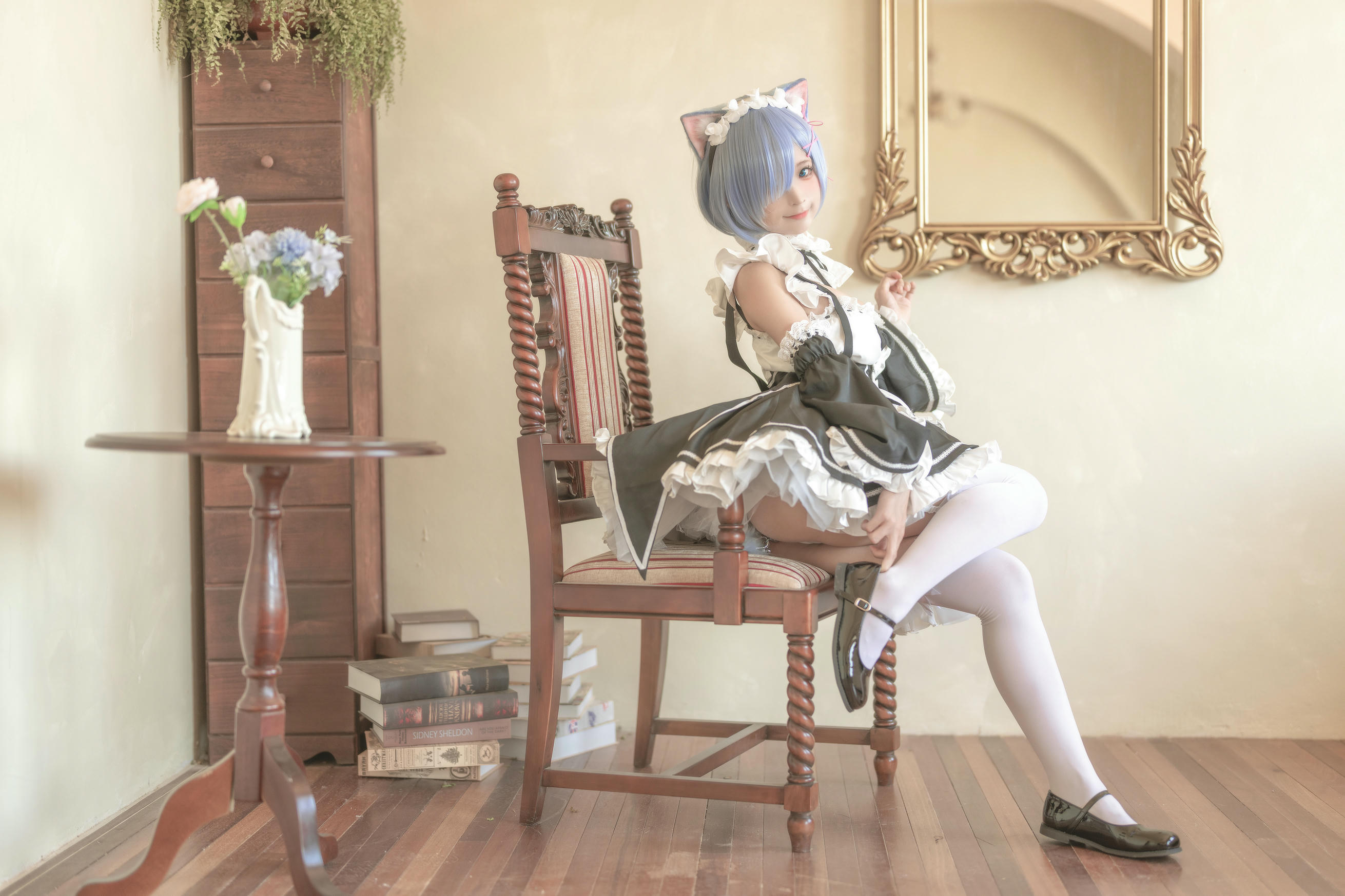 蠢沫沫 NO.186 雷姆 [35P 331MB]_第1集