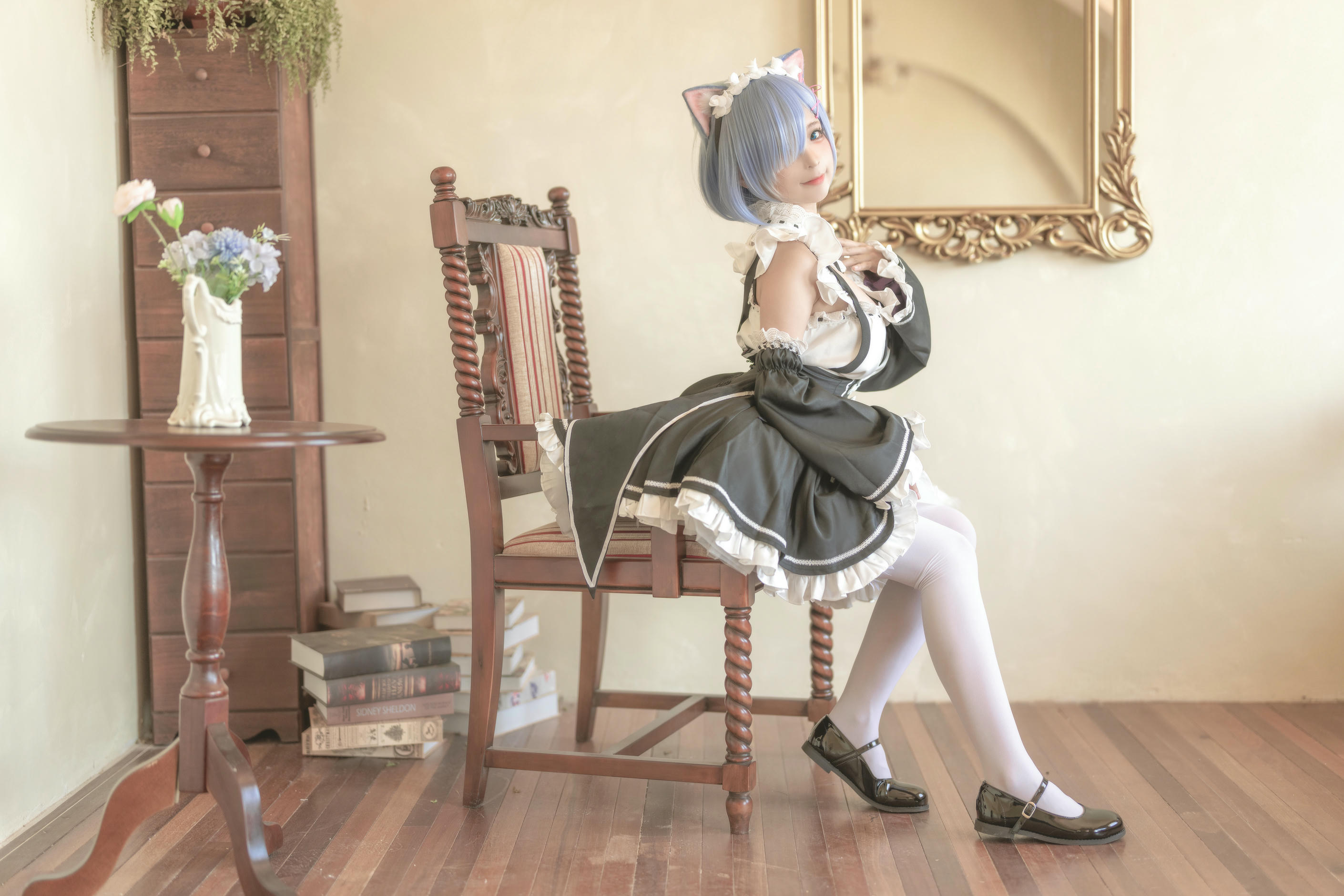 蠢沫沫 NO.186 雷姆 [35P 331MB]_第1集