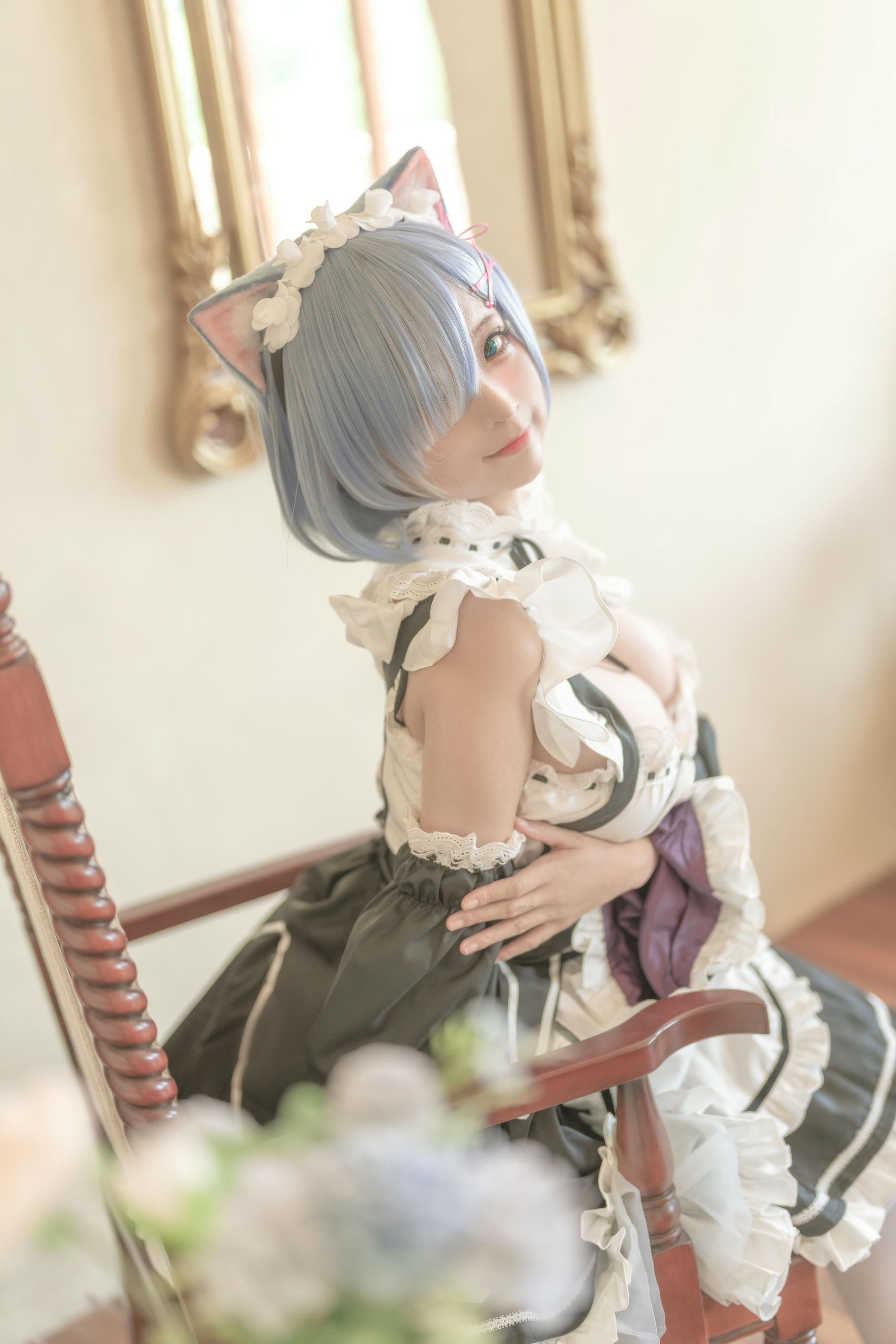 蠢沫沫 NO.186 雷姆 [35P 331MB]_第1集