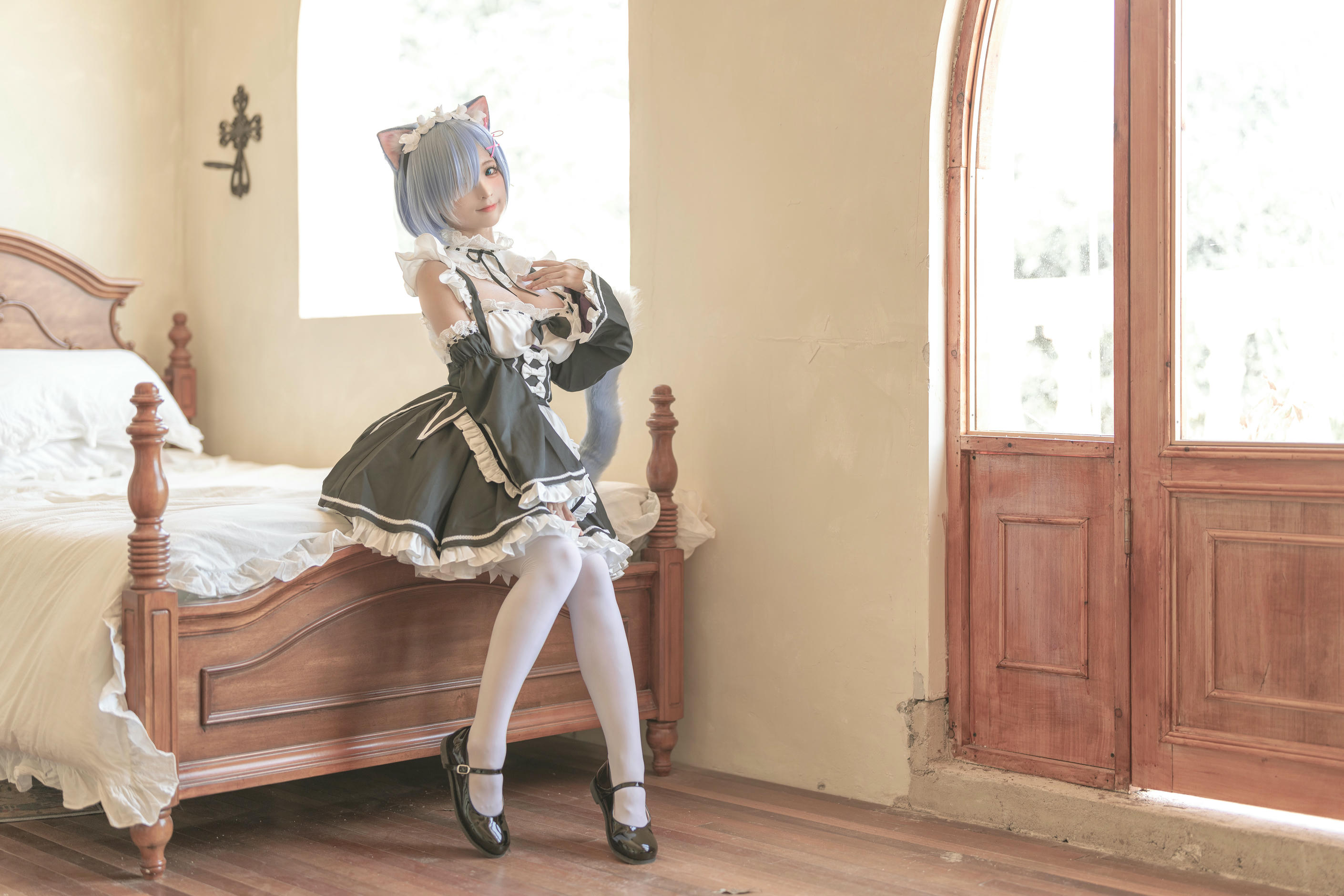 蠢沫沫 NO.186 雷姆 [35P 331MB]_第1集