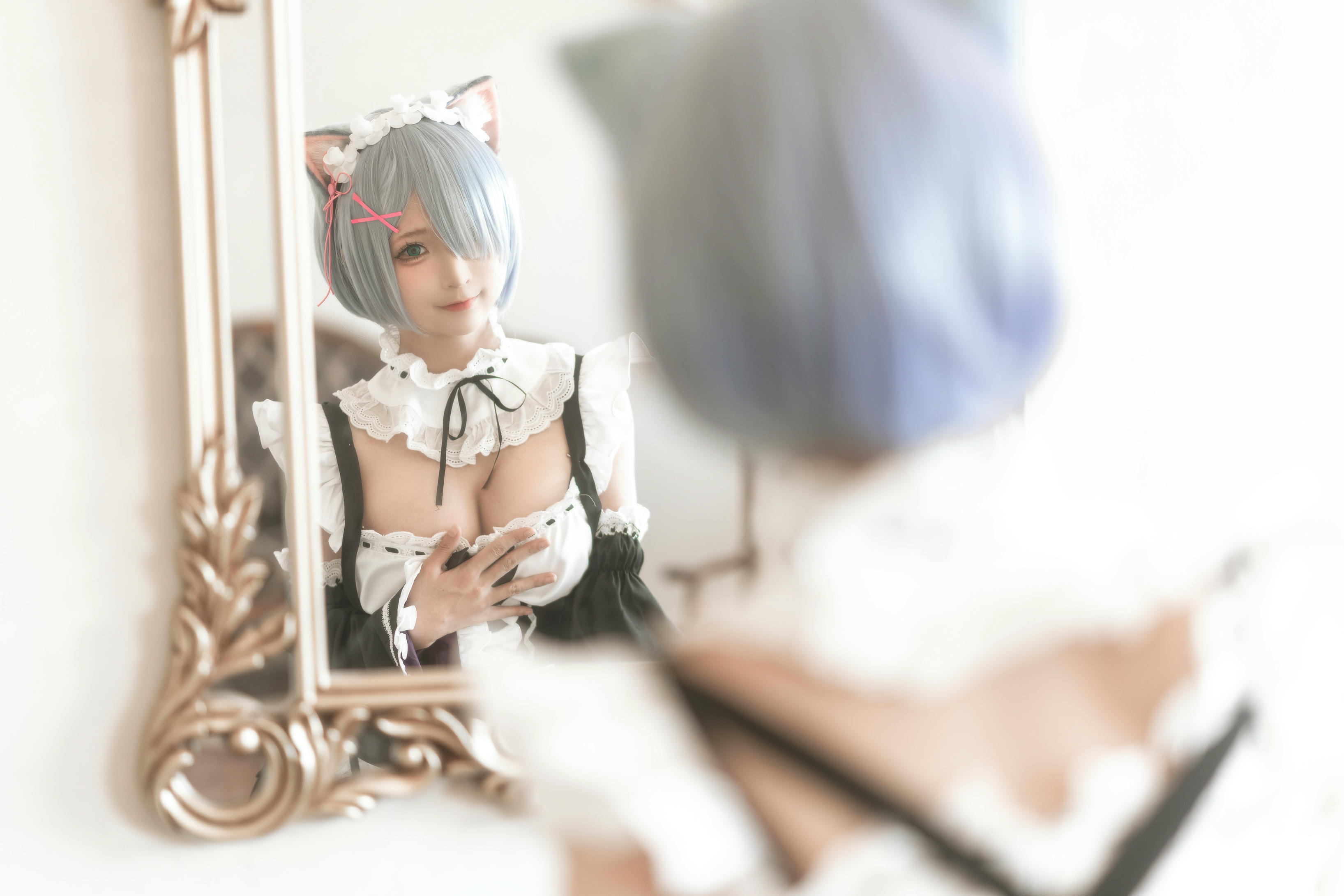 蠢沫沫 NO.186 雷姆 [35P 331MB]_第1集