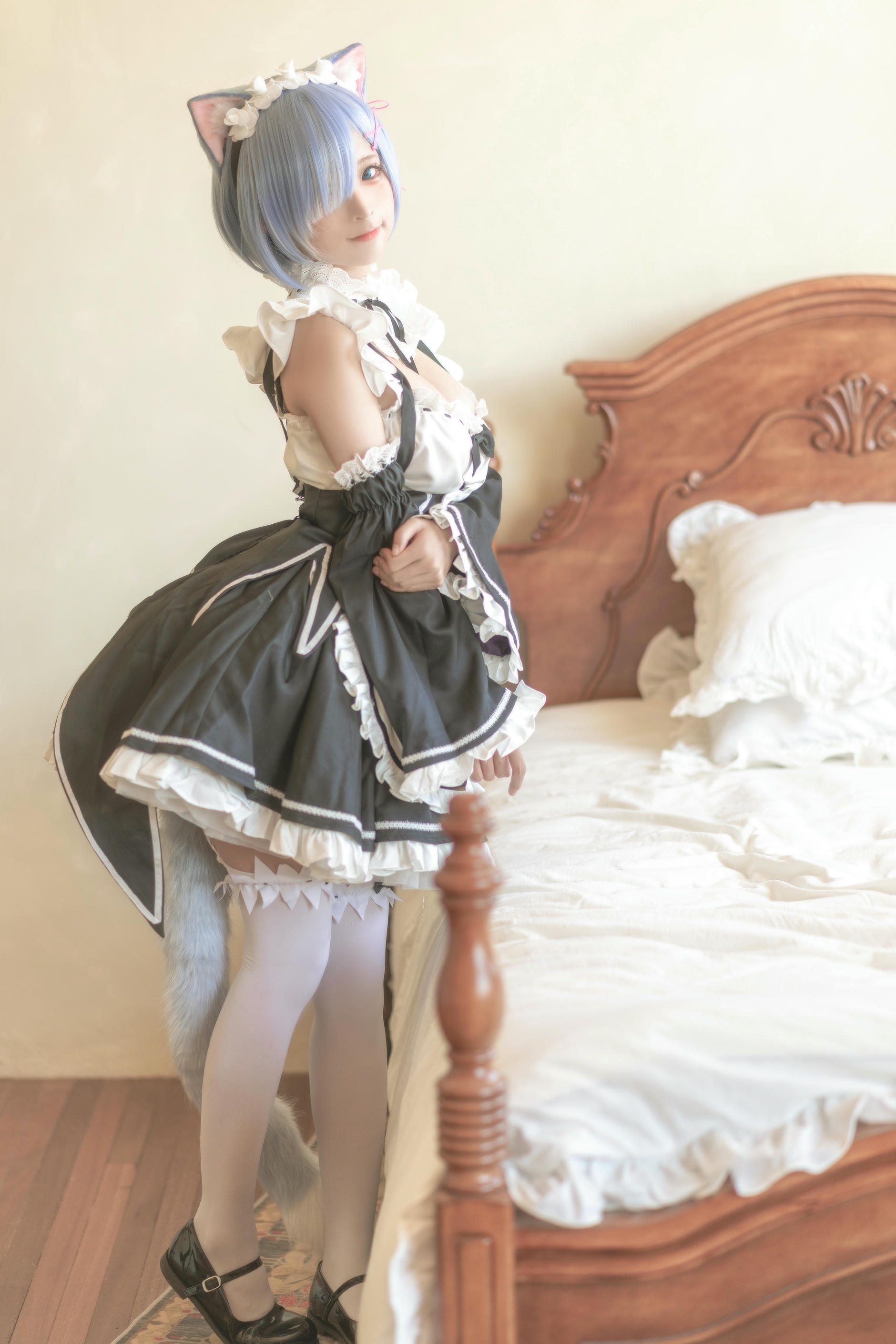 蠢沫沫 NO.186 雷姆 [35P 331MB]_第1集