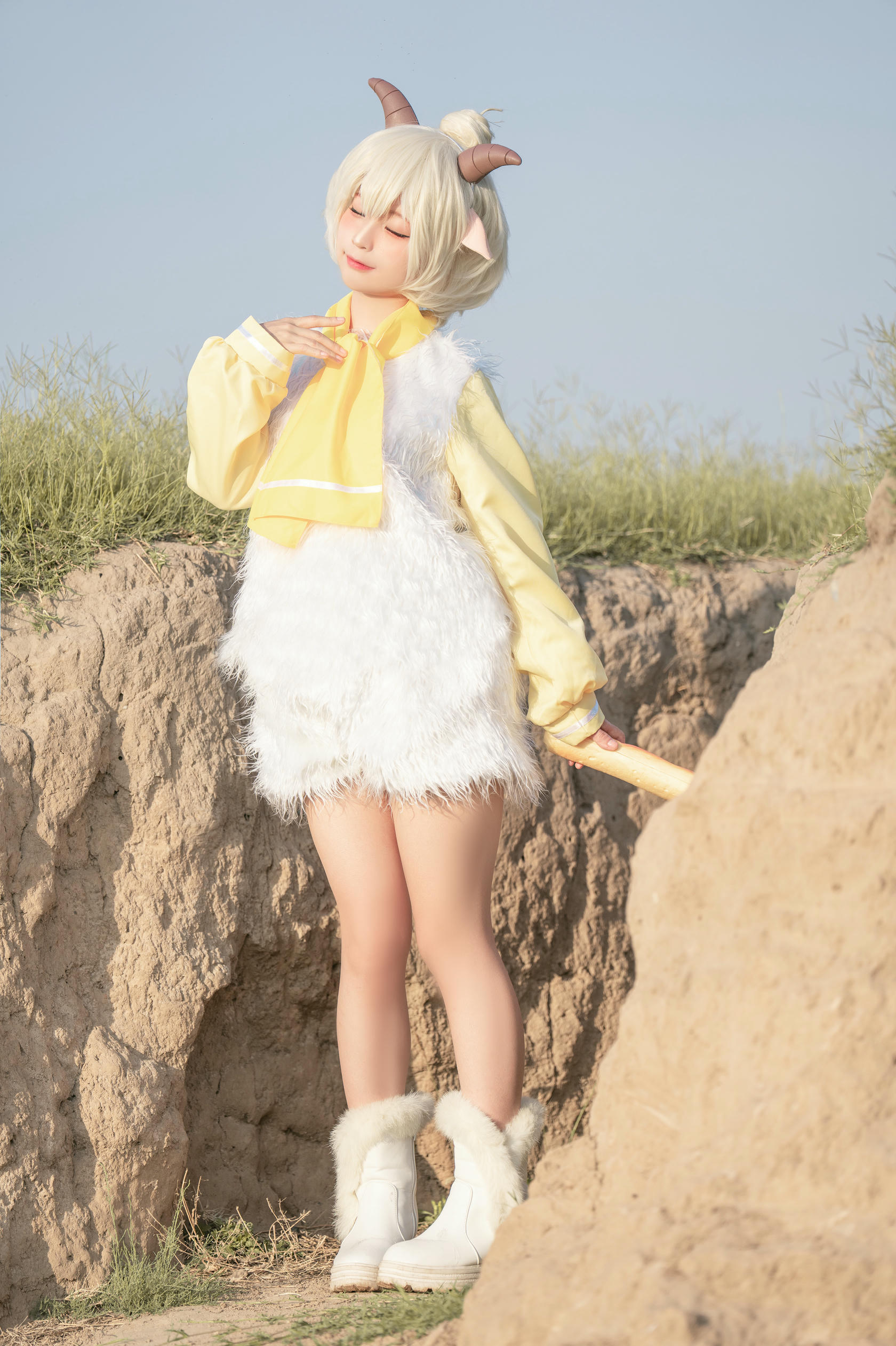 蠢沫沫 NO.187 懒羊羊 [20P 143MB]_第1集