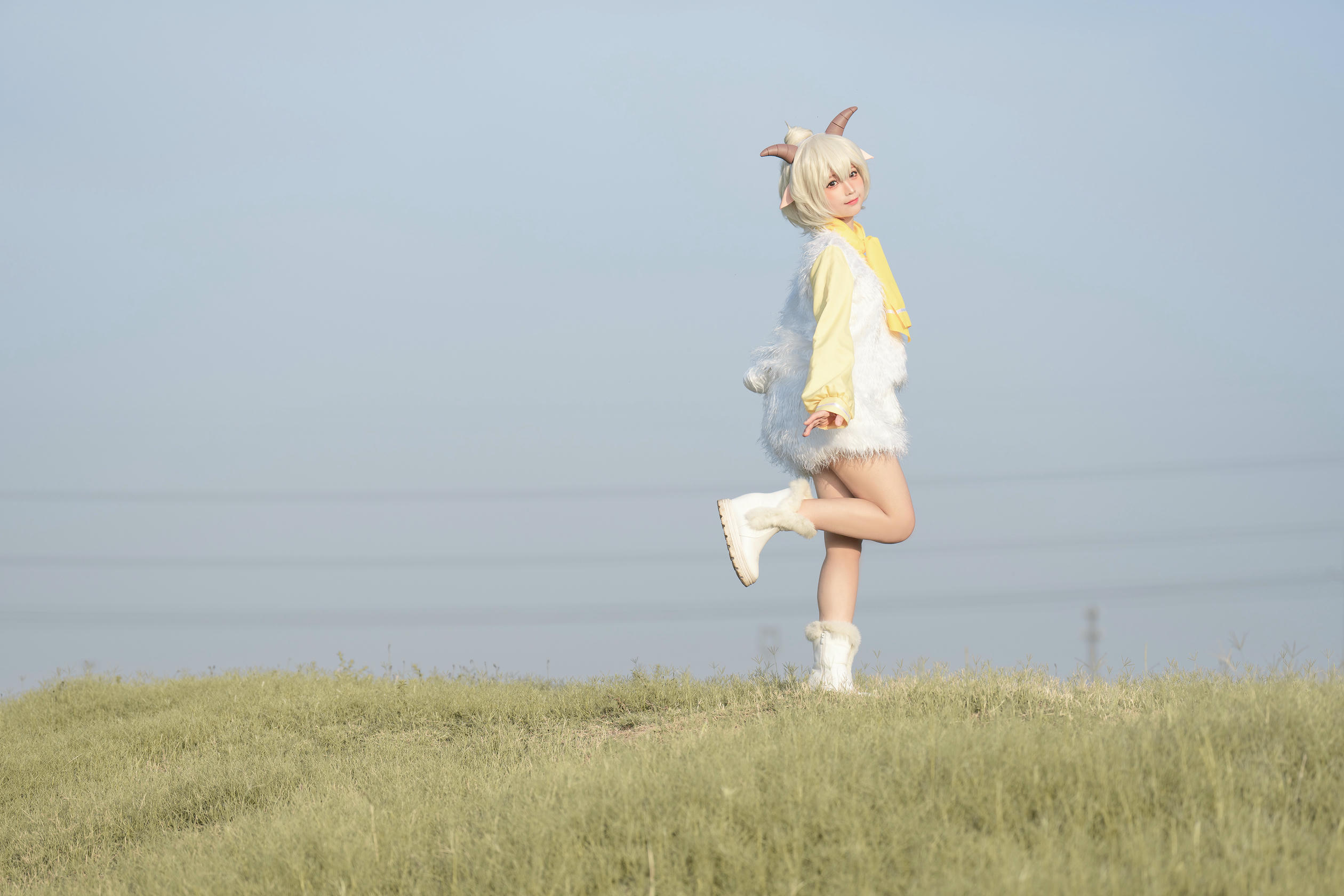 蠢沫沫 NO.187 懒羊羊 [20P 143MB]_第1集