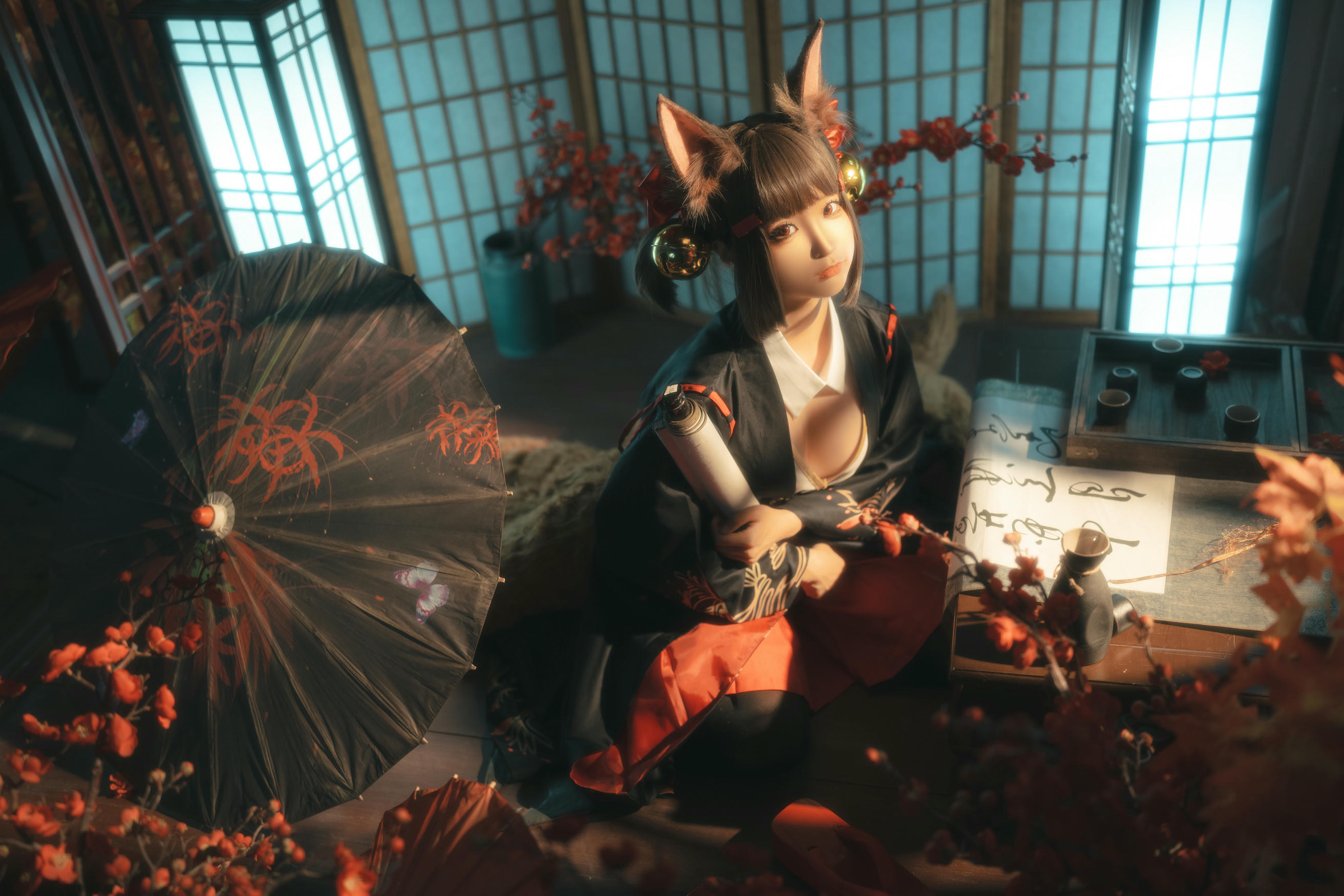 蠢沫沫 NO.192 小赤城 [55P 548MB]_第1集