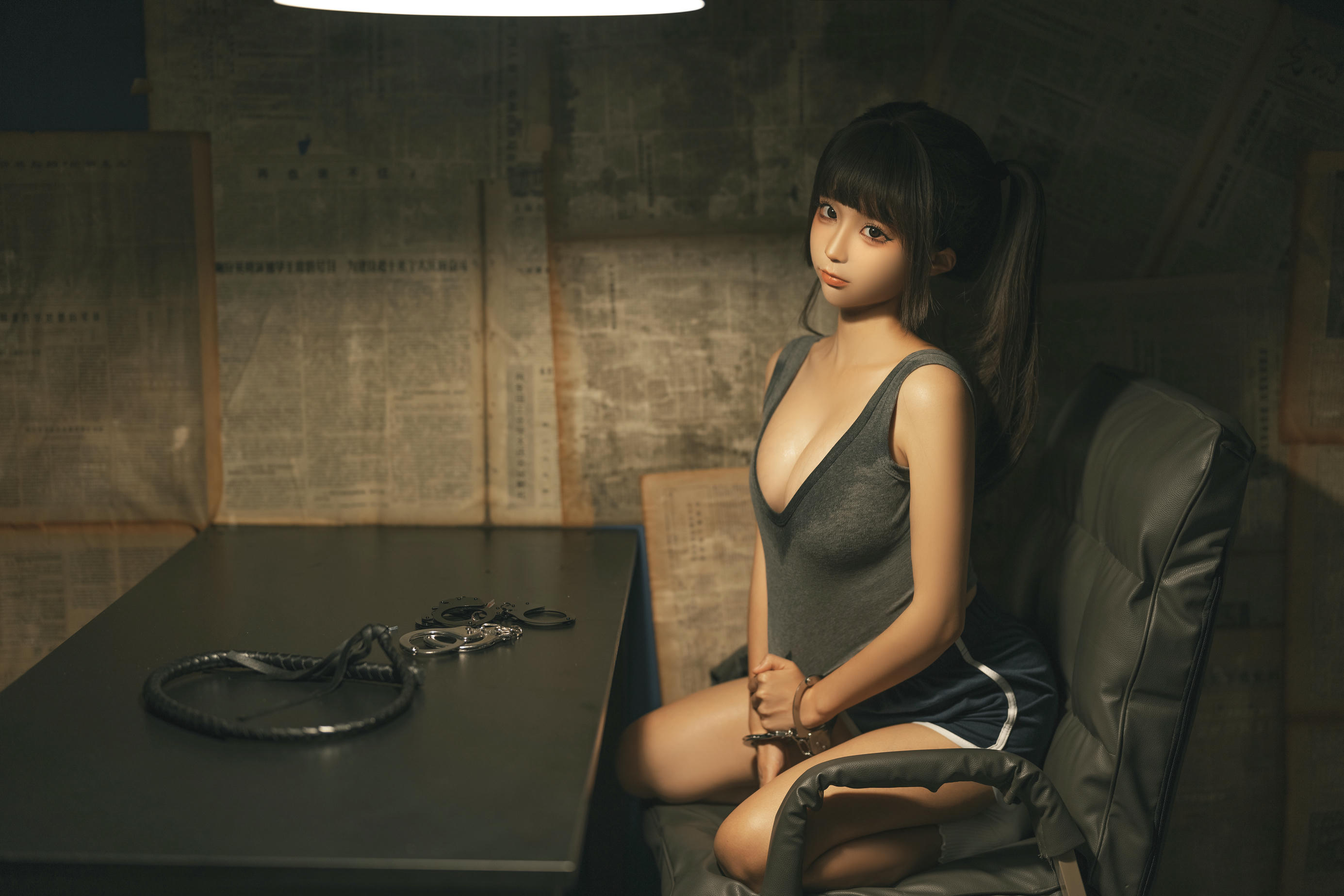 蠢沫沫 NO.196《审讯》 [140P 1.47GB]_第1集