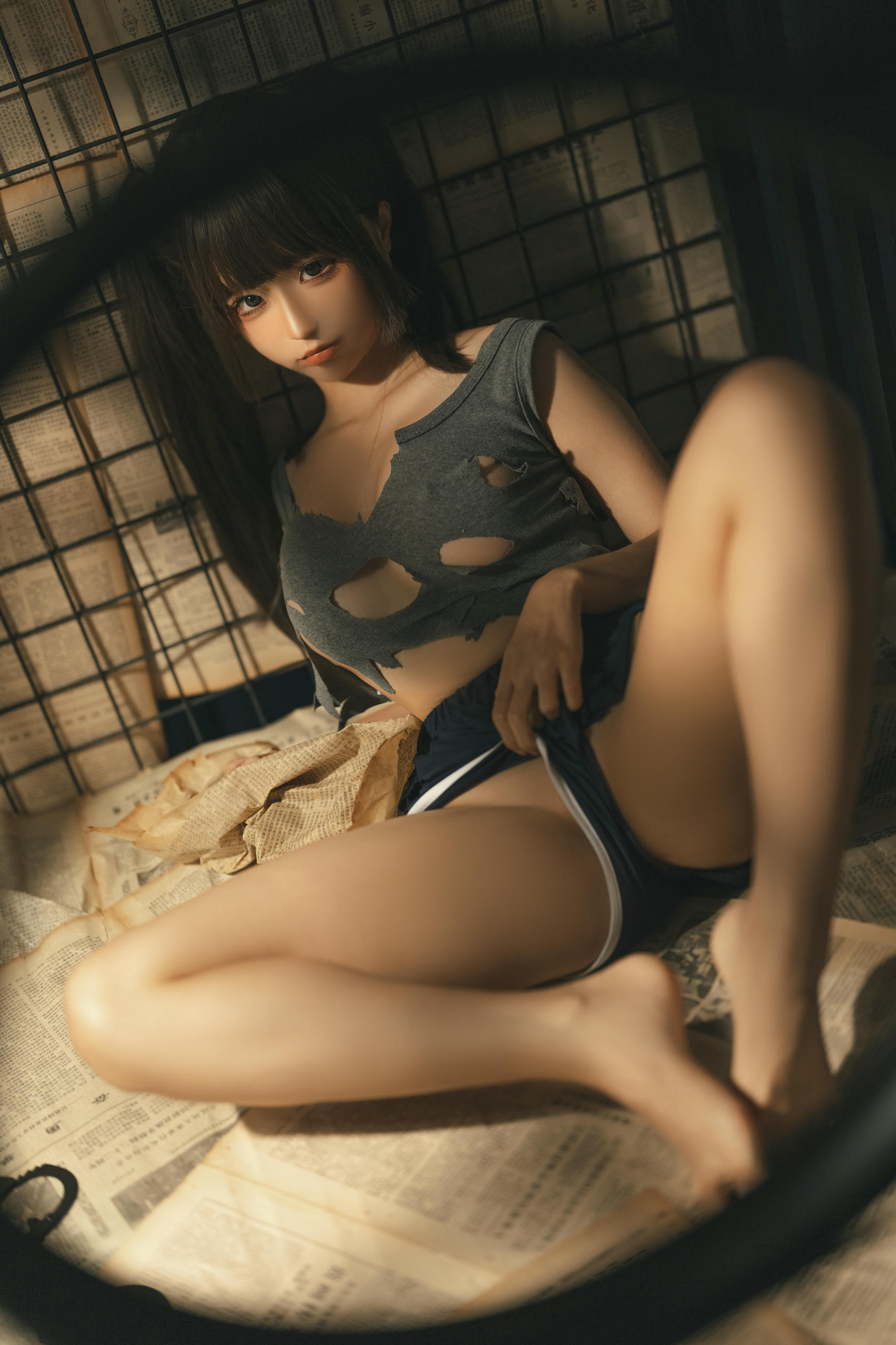 蠢沫沫 NO.196《审讯》 [140P 1.47GB]_第3集