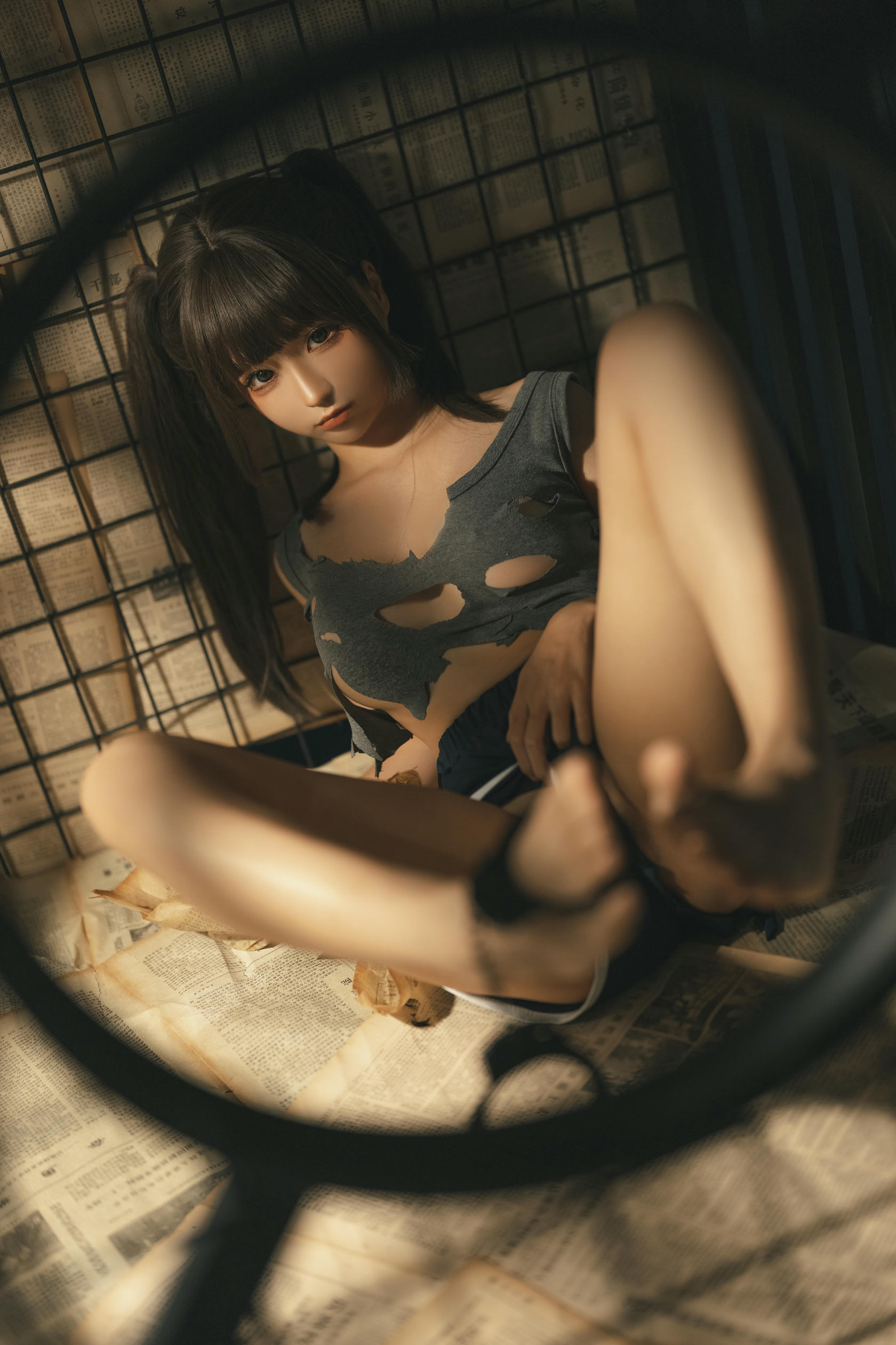 蠢沫沫 NO.196《审讯》 [140P 1.47GB]_第3集