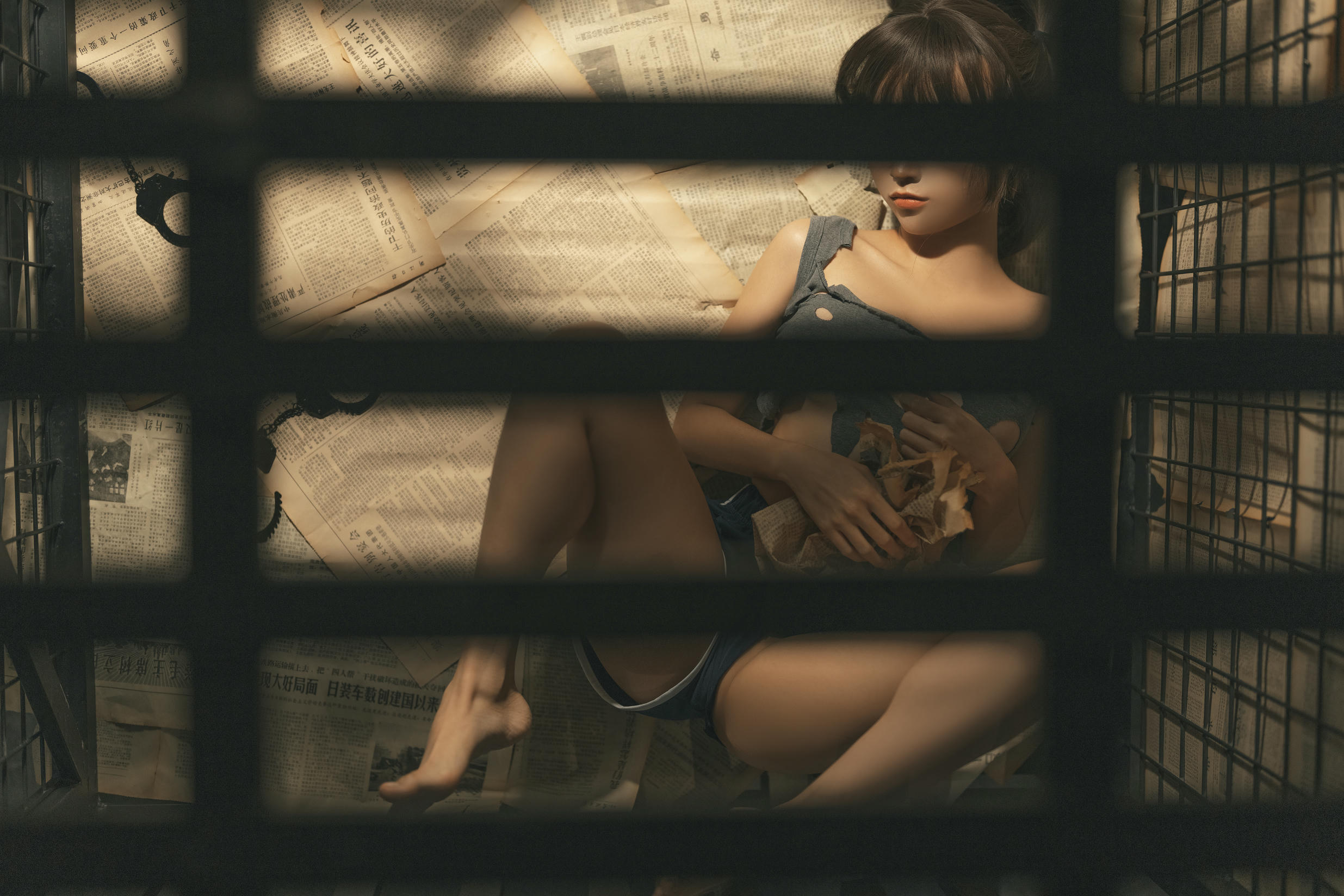 蠢沫沫 NO.196《审讯》 [140P 1.47GB]_第4集