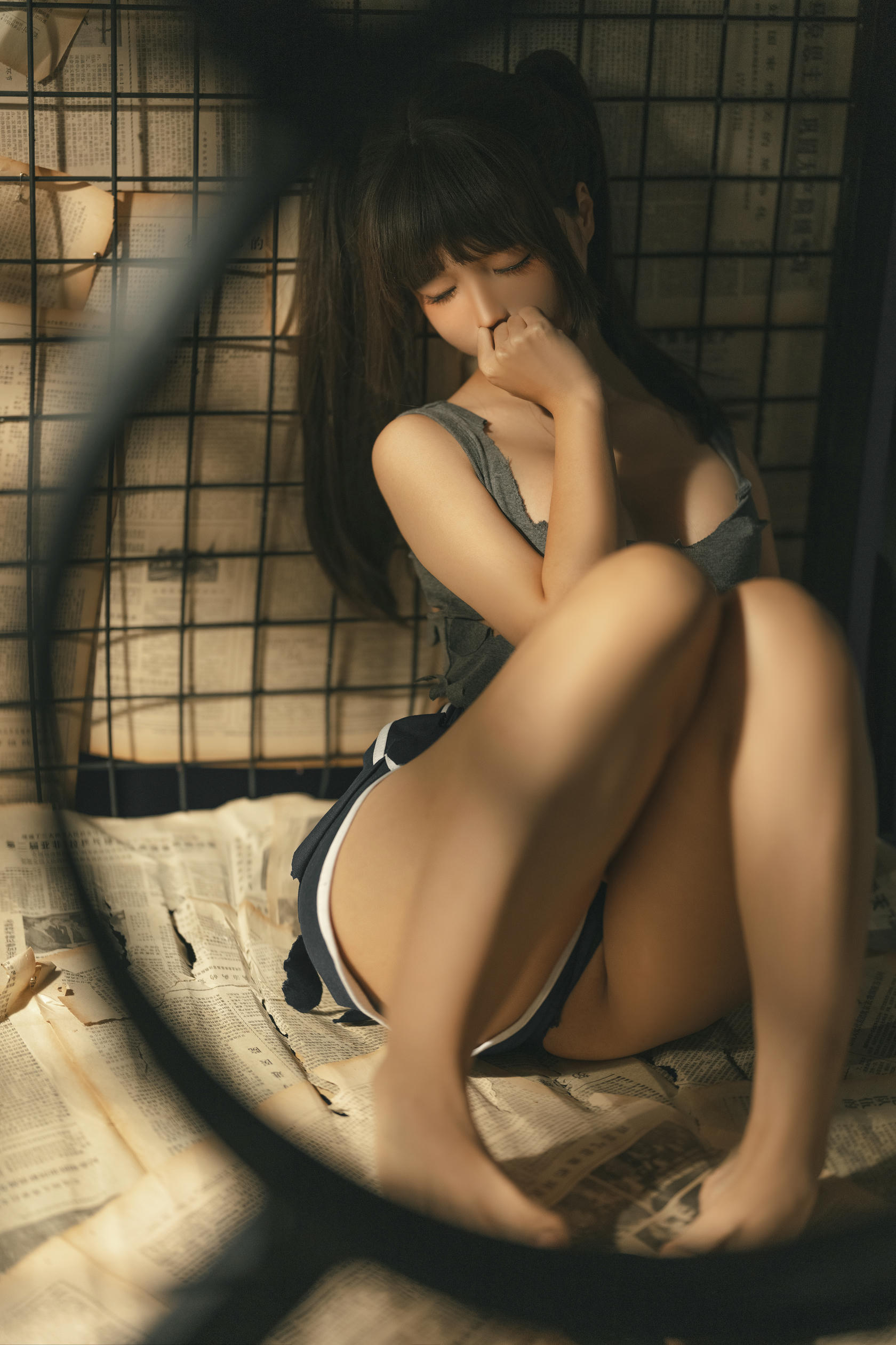 蠢沫沫 NO.196《审讯》 [140P 1.47GB]_第4集