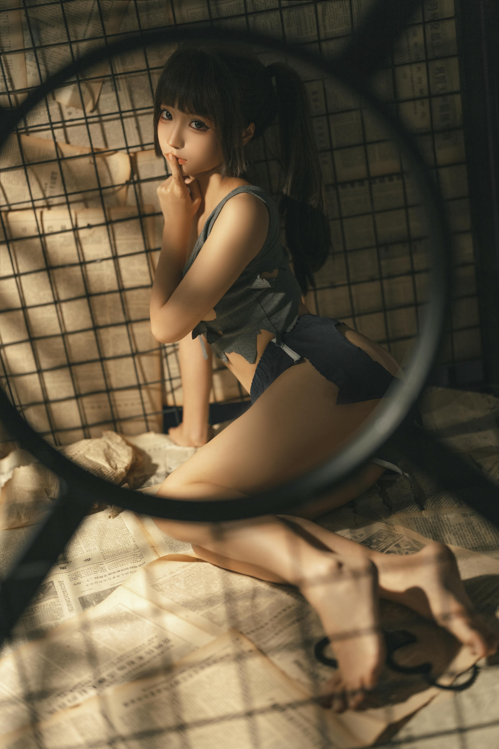 蠢沫沫 NO.196《审讯》 [140P 1.47GB]_第4集