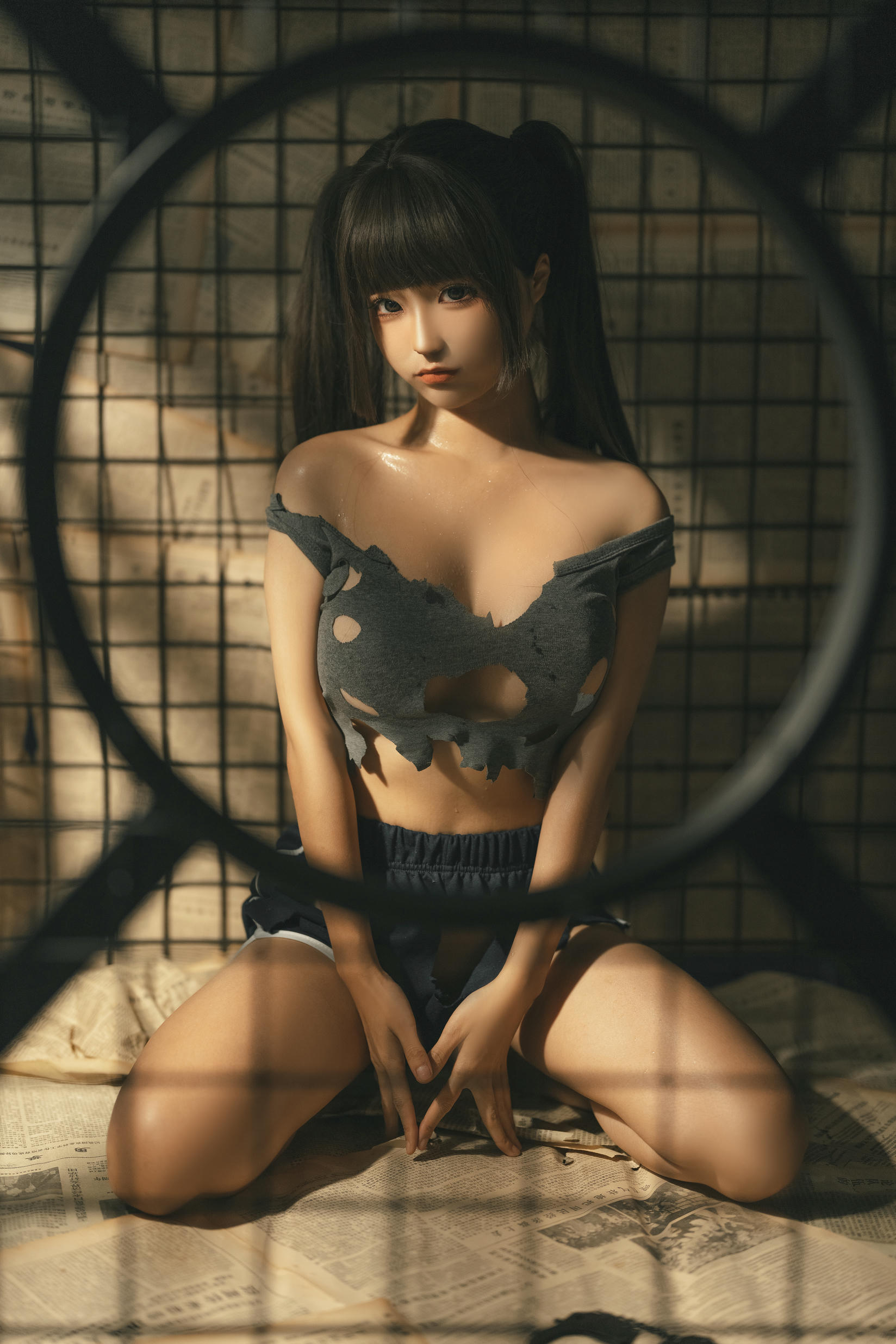 蠢沫沫 NO.196《审讯》 [140P 1.47GB]_第5集