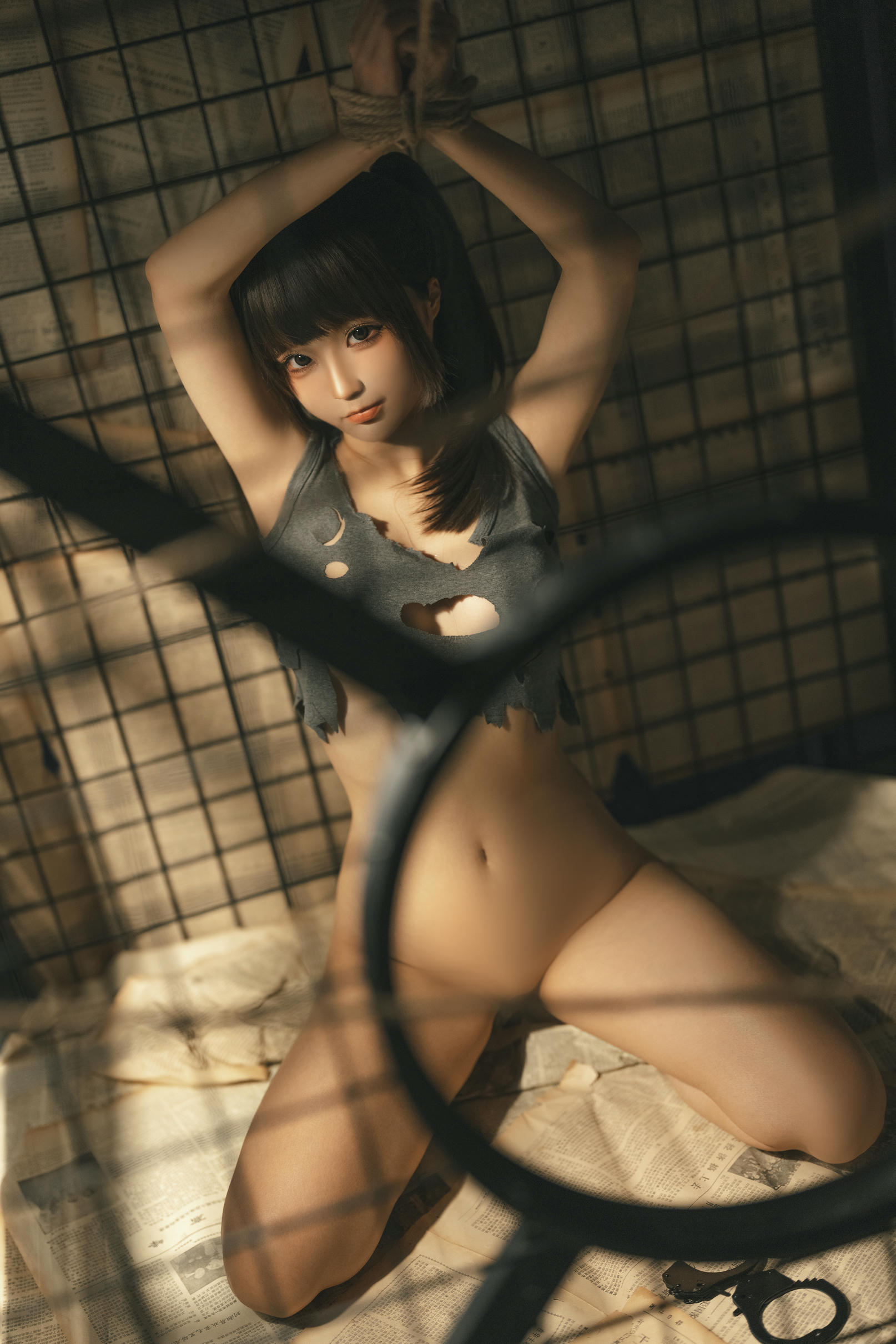 蠢沫沫 NO.196《审讯》 [140P 1.47GB]_第5集