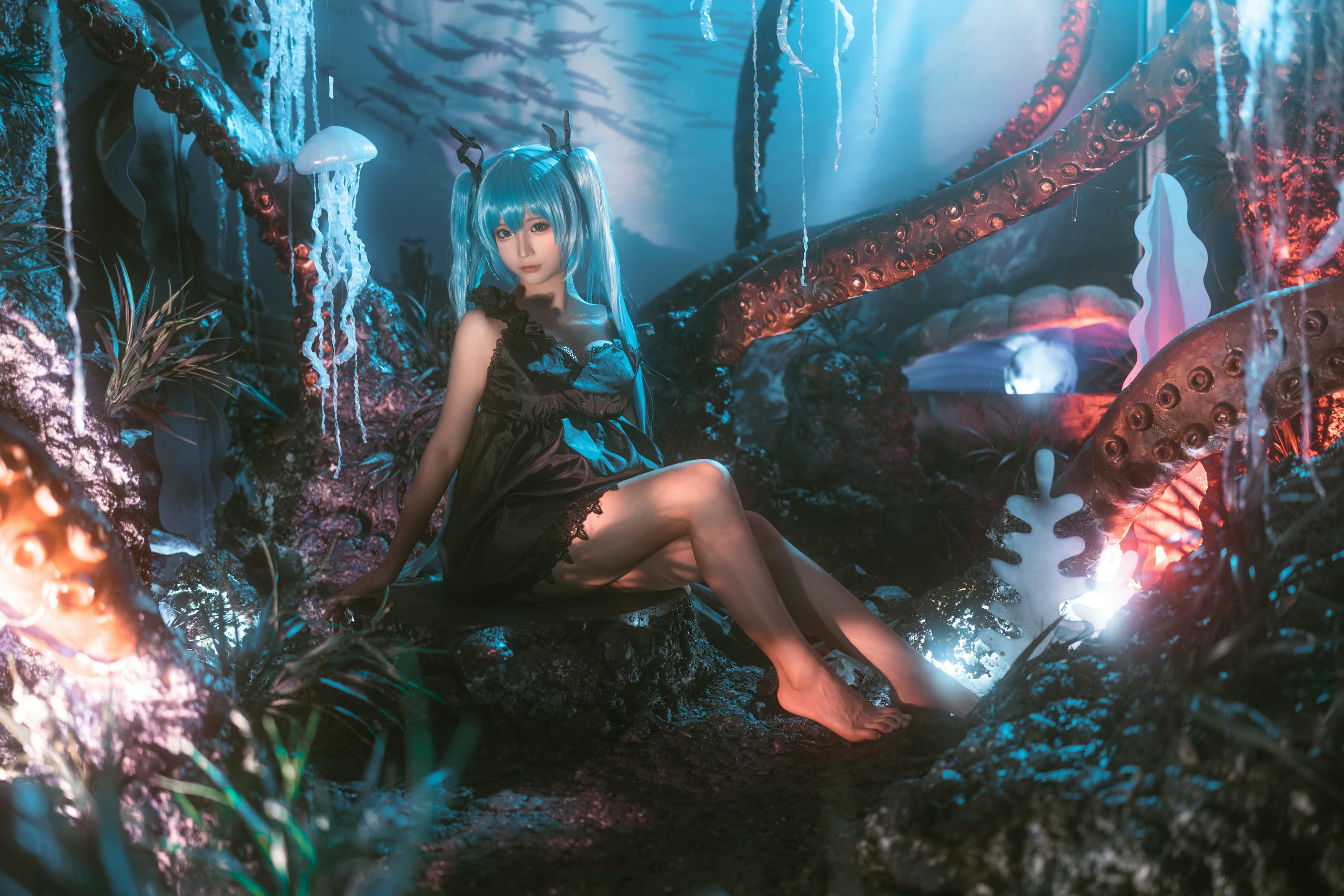 蠢沫沫 NO.197 初音 深海少女 [44P 431MB]_第1集