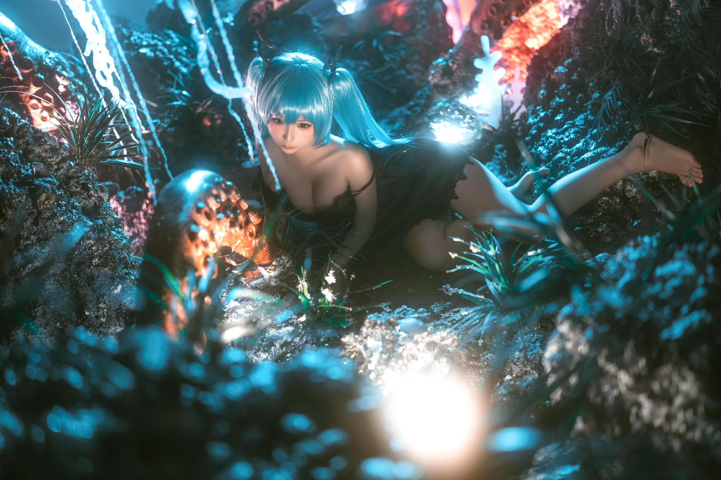 蠢沫沫 NO.197 初音 深海少女 [44P 431MB]_第2集