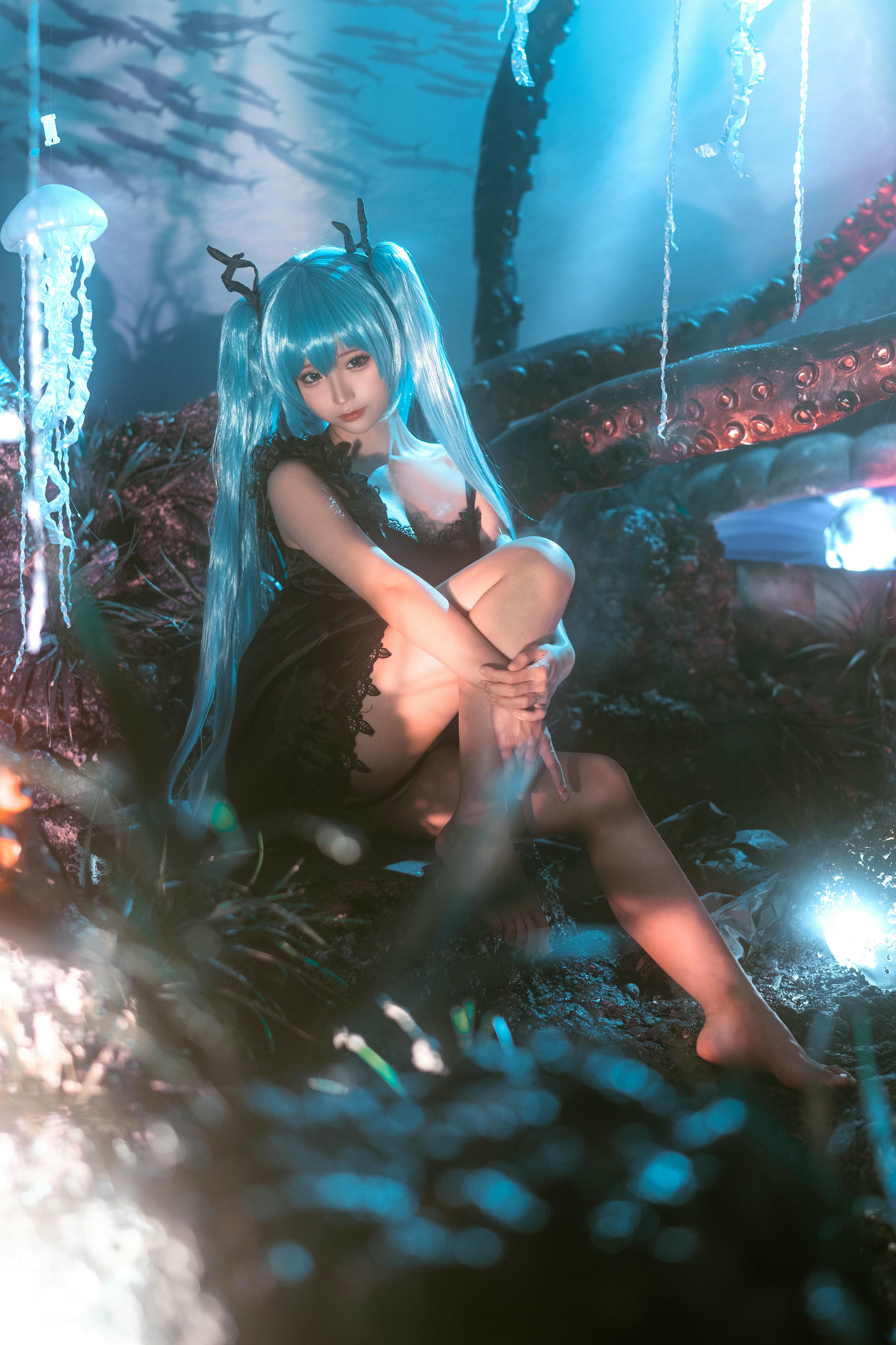 蠢沫沫 NO.197 初音 深海少女 [44P 431MB]_第1集