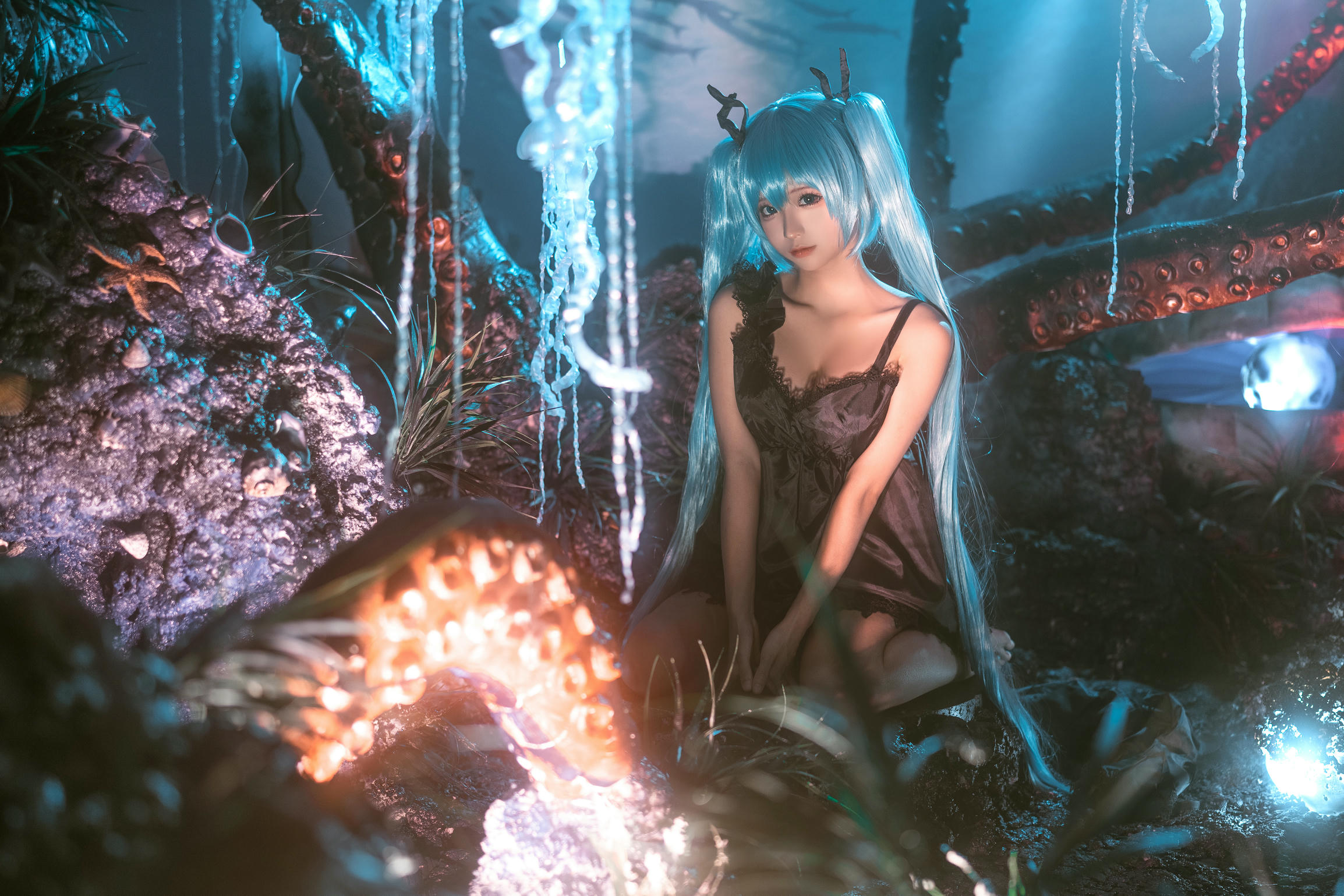 蠢沫沫 NO.197 初音 深海少女 [44P 431MB]_第1集