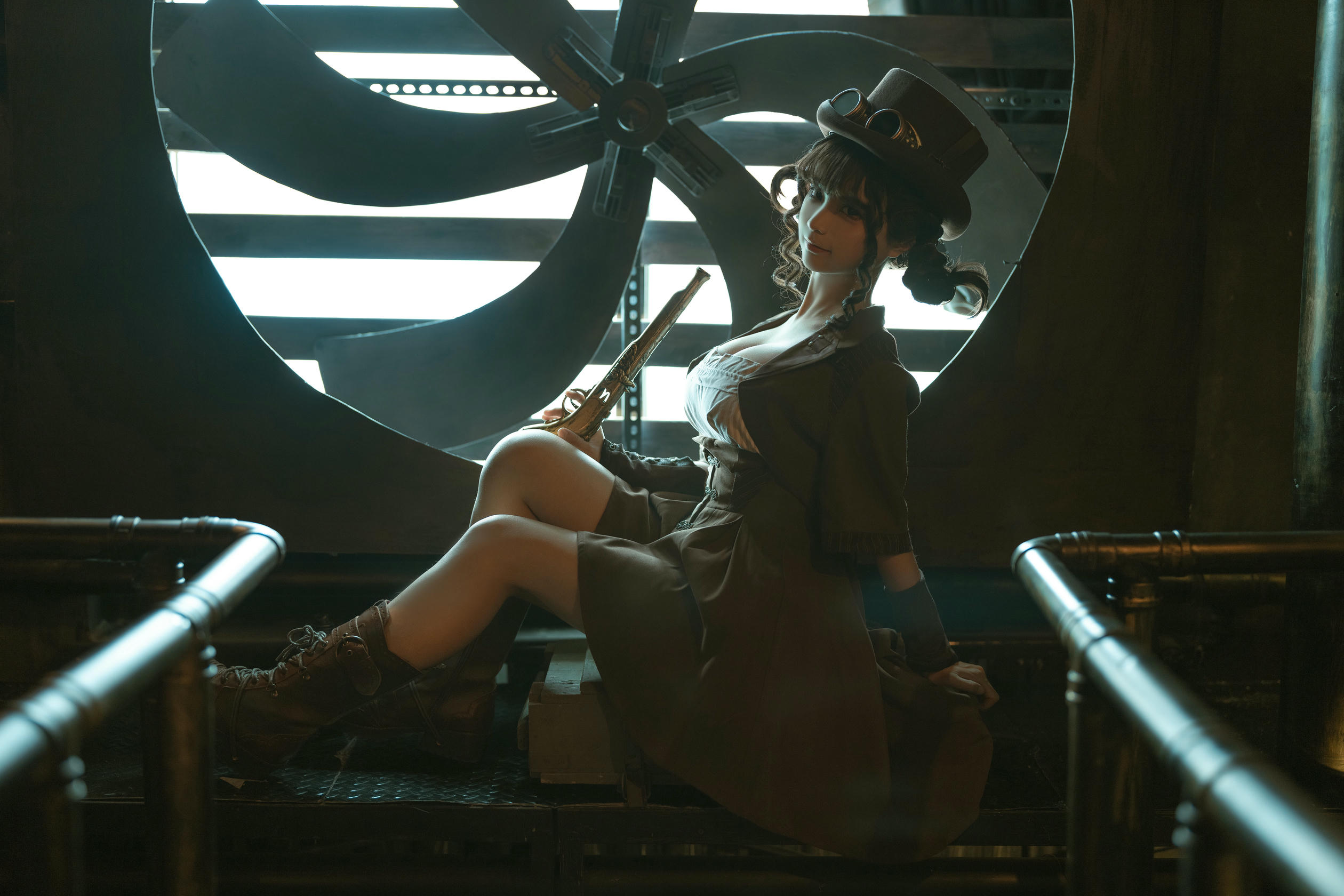 蠢沫沫 NO.200 蒸汽少女 [110P 1.03GB]_第2集