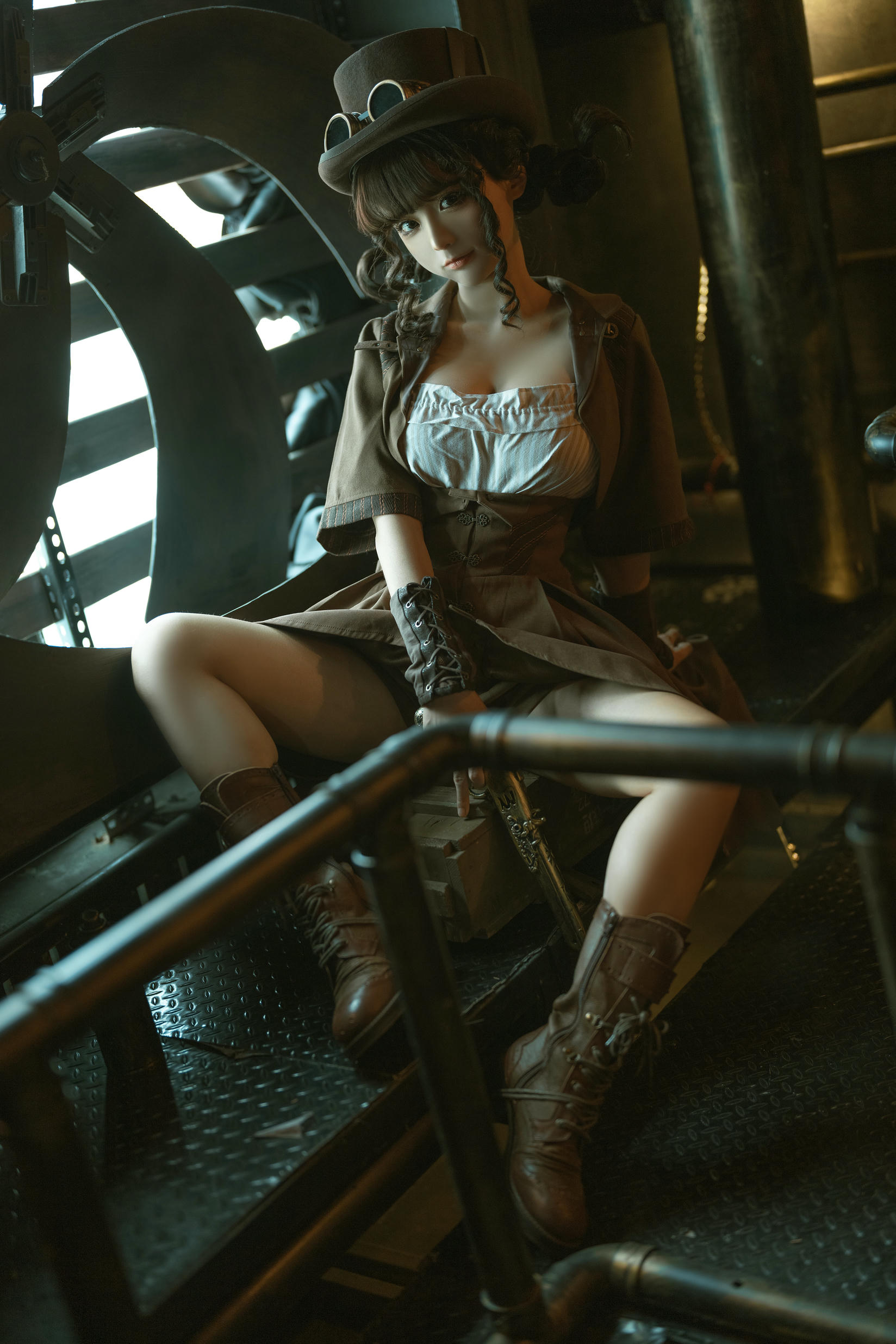 蠢沫沫 NO.200 蒸汽少女 [110P 1.03GB]_第2集