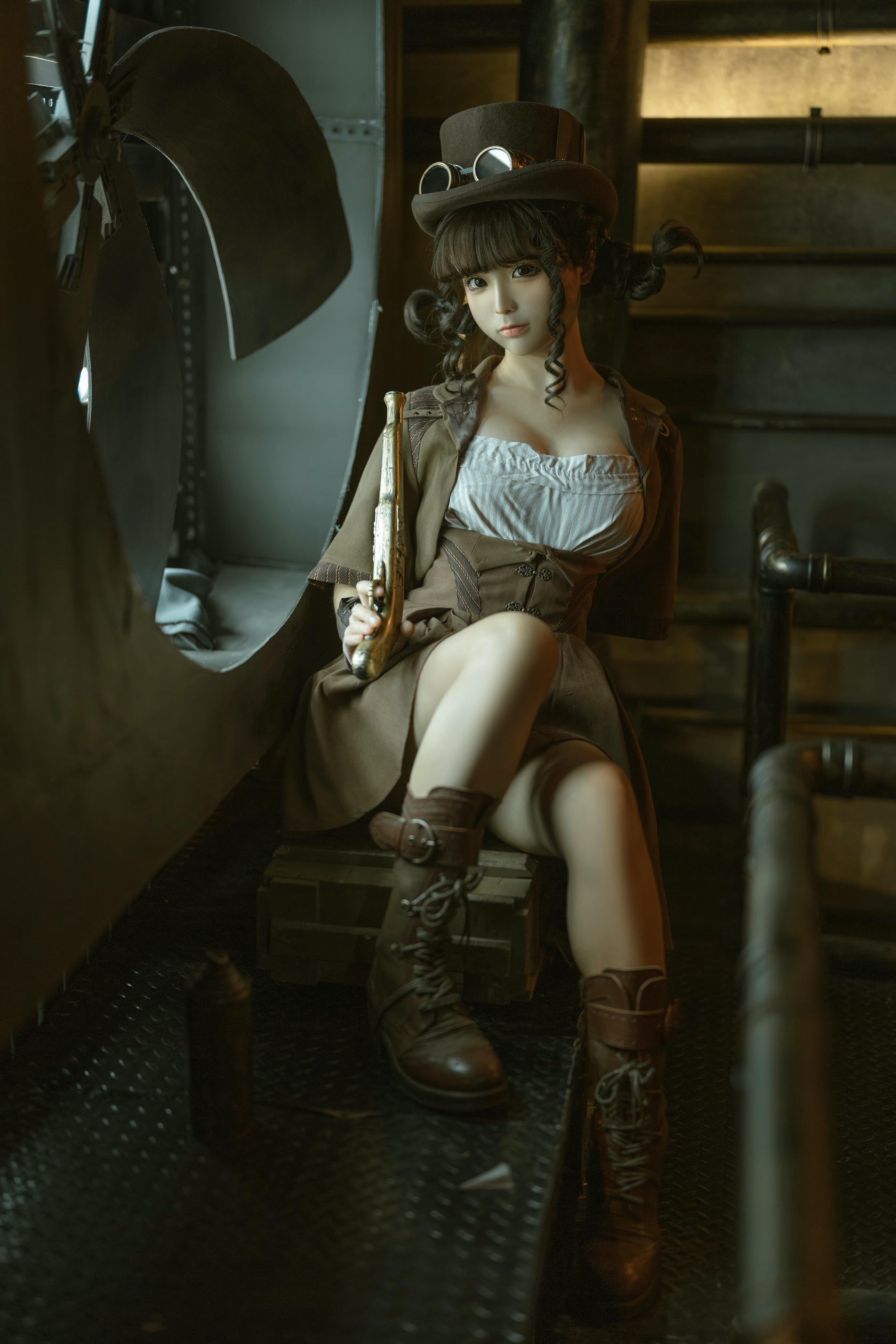 蠢沫沫 NO.200 蒸汽少女 [110P 1.03GB]_第2集