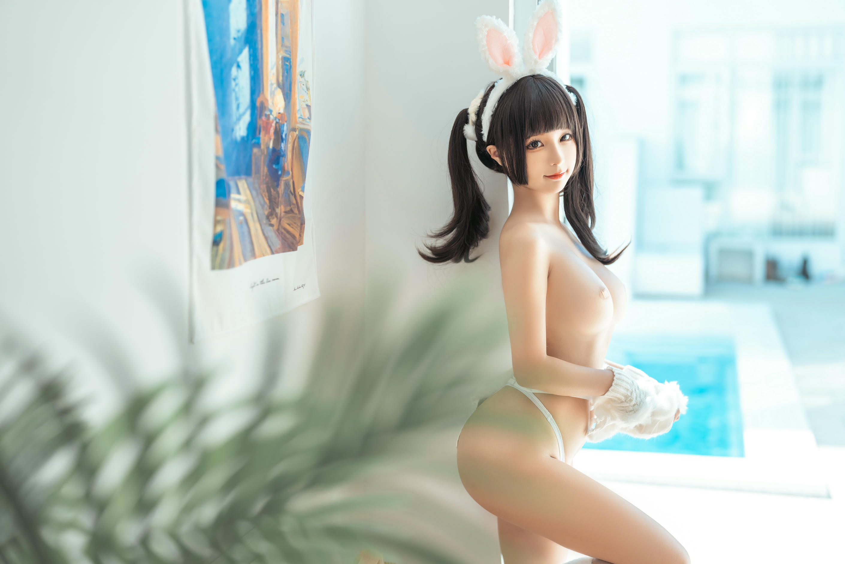 蠢沫沫 NO.203 绵绵兔 [56P 481MB]_第1集