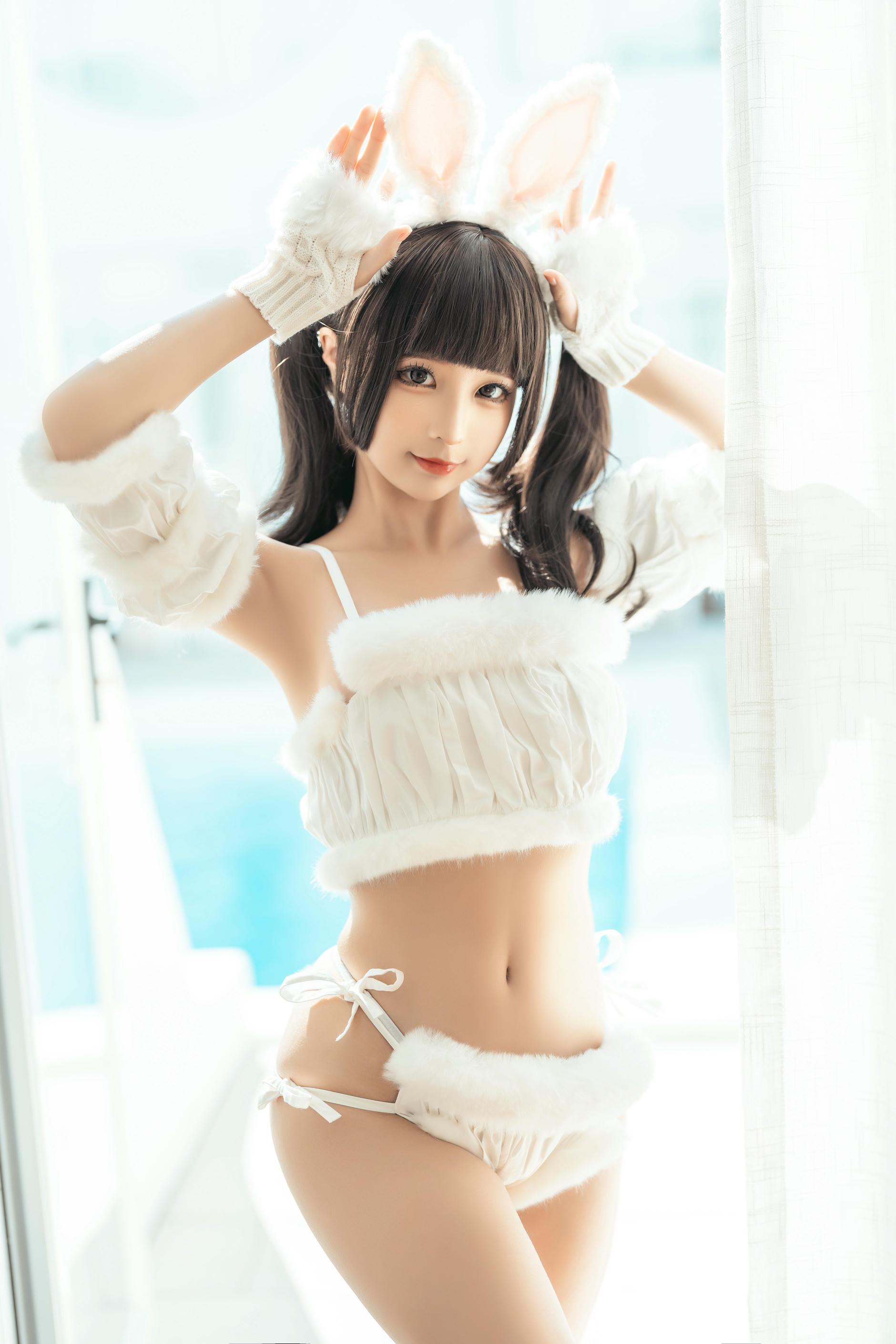 蠢沫沫 NO.203 绵绵兔 [56P 481MB]_第1集