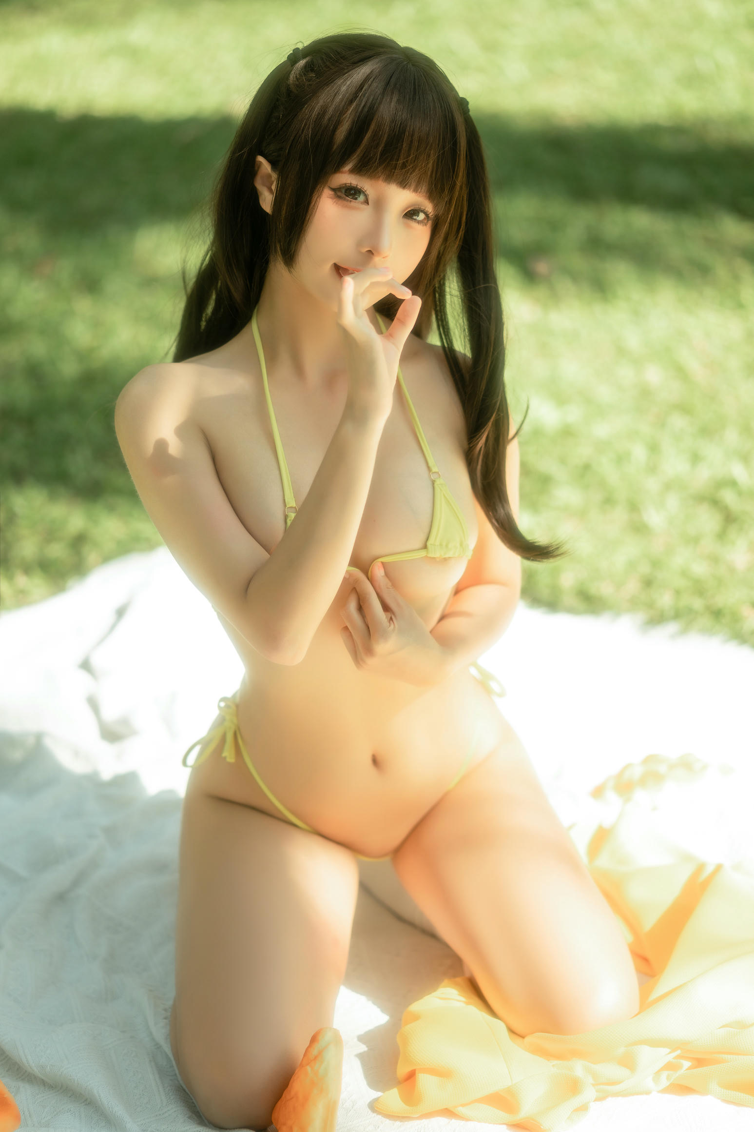 蠢沫沫 NO.210《野餐日》 [70P 475MB]_第1集