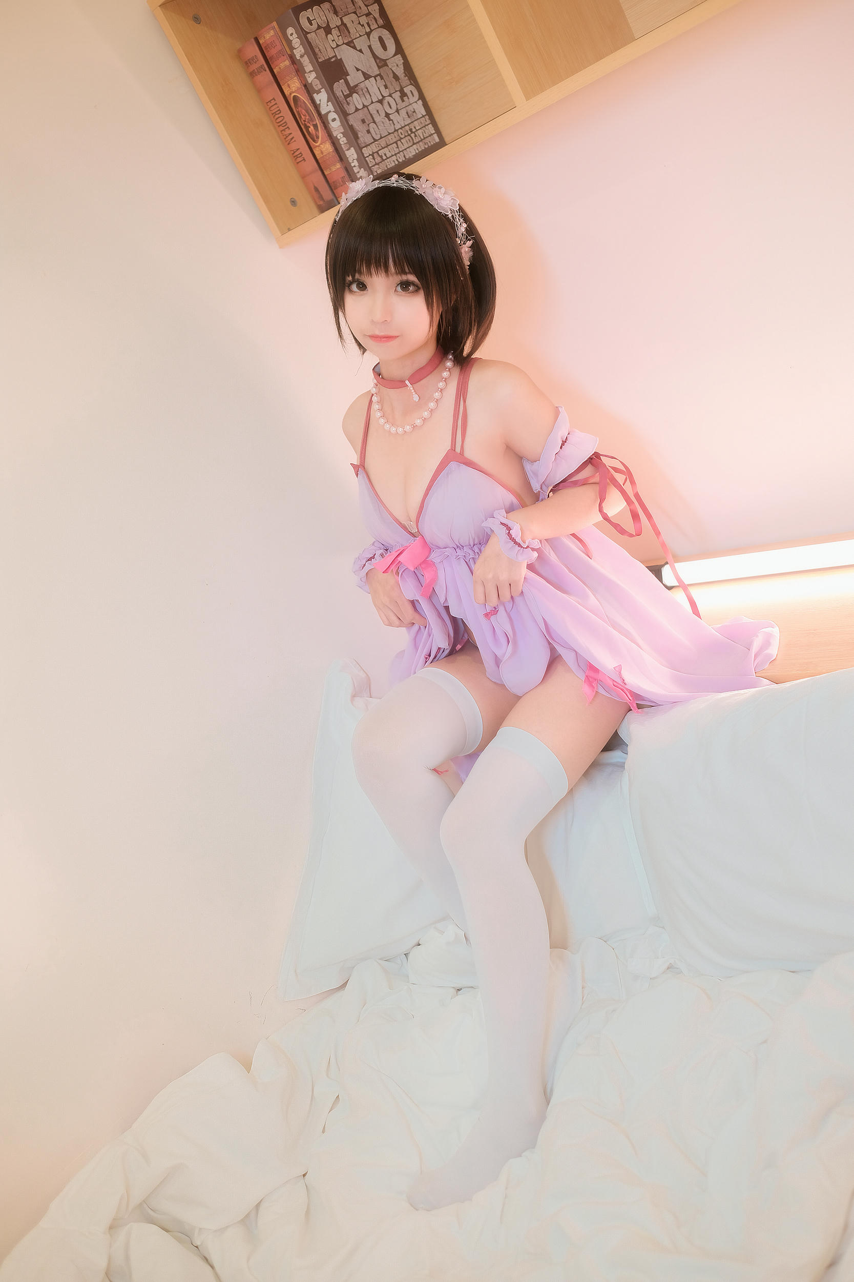 蠢沫沫 NO.022 加藤惠睡衣 [44P 569MB]_第2集