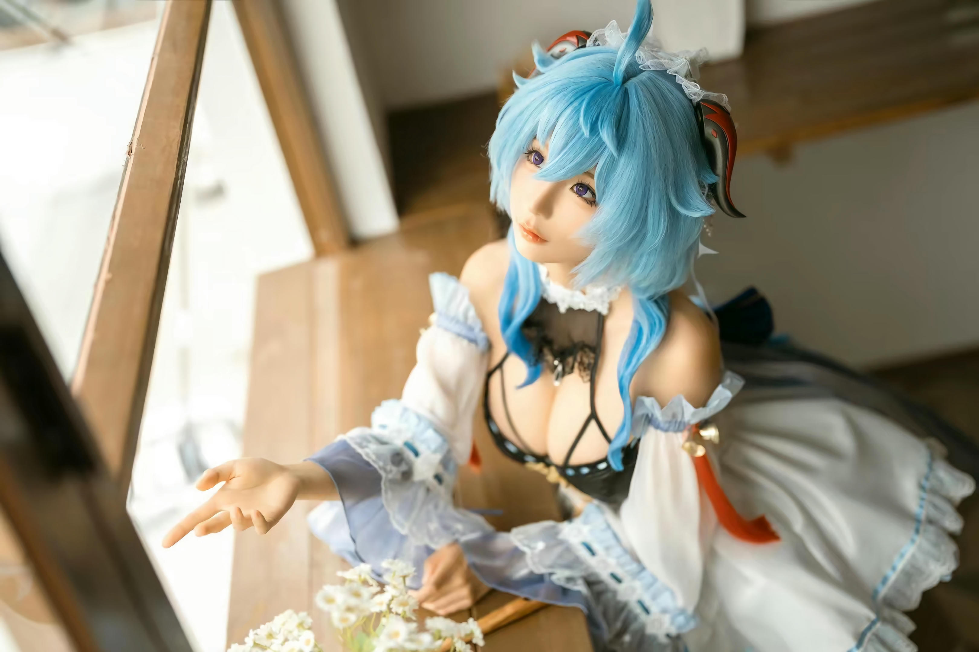 蠢沫沫 NO.216 甘雨女仆 [14P-158MB]_第1集