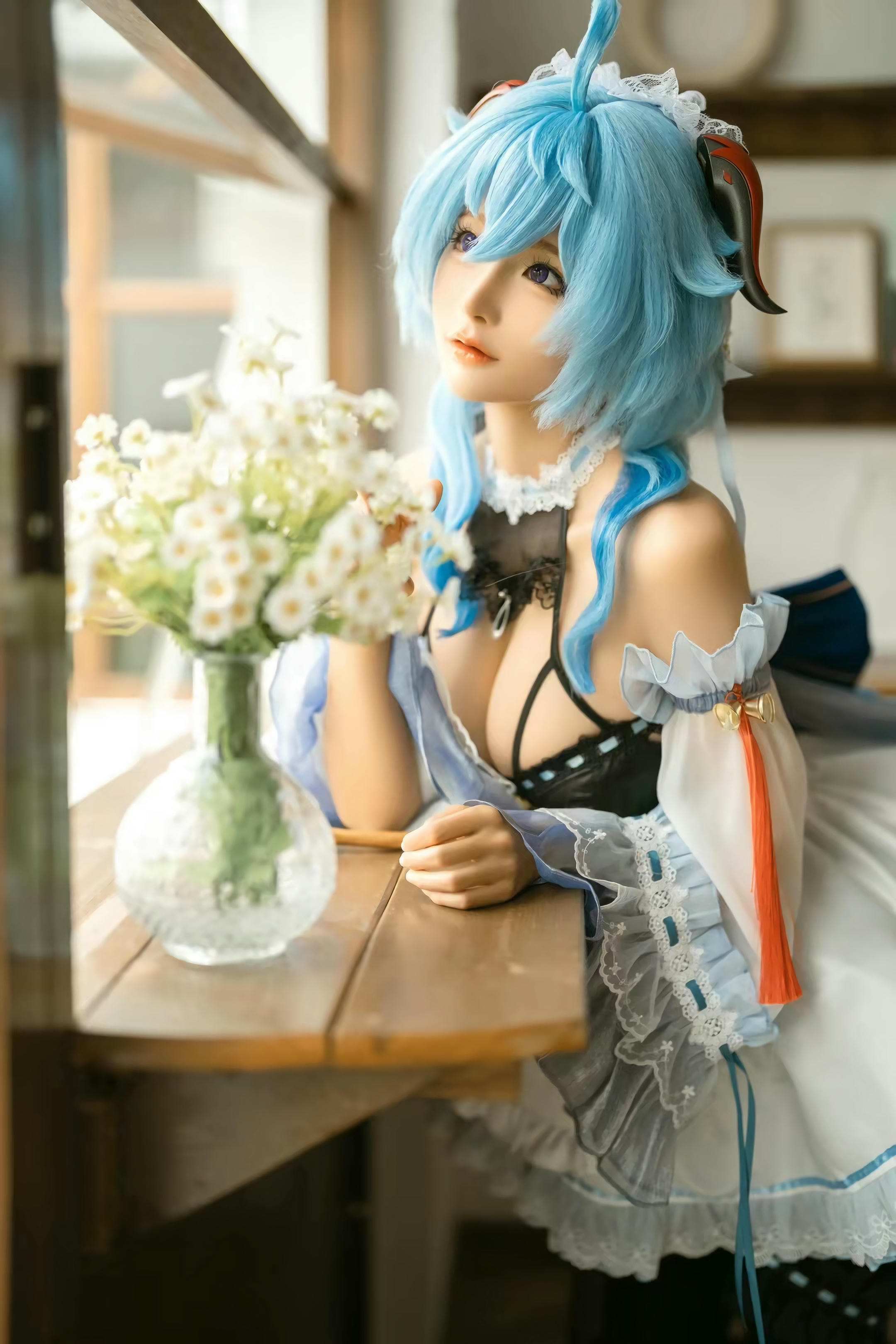 蠢沫沫 NO.216 甘雨女仆 [14P-158MB]_第1集