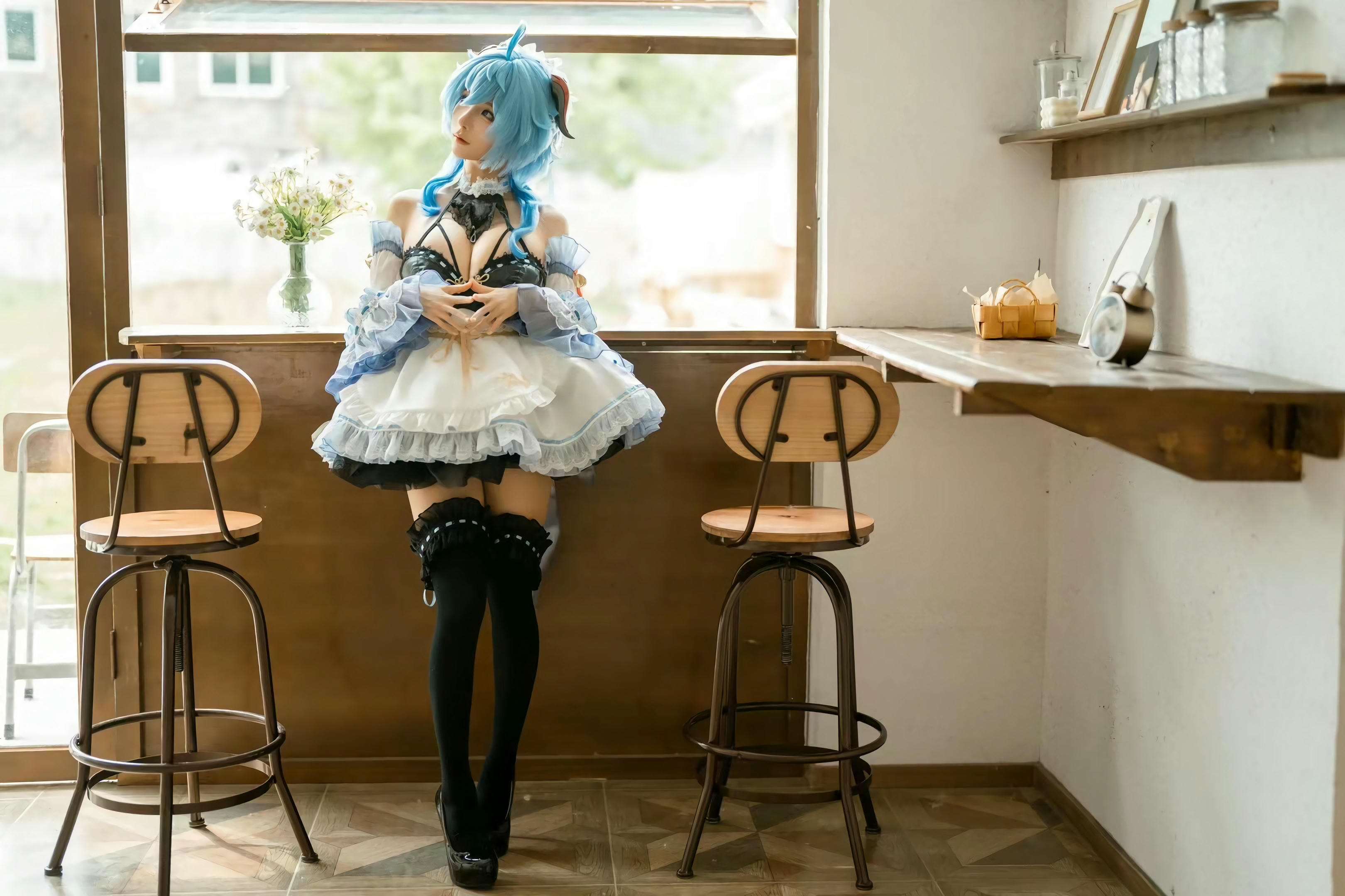 蠢沫沫 NO.216 甘雨女仆 [14P-158MB]_第1集