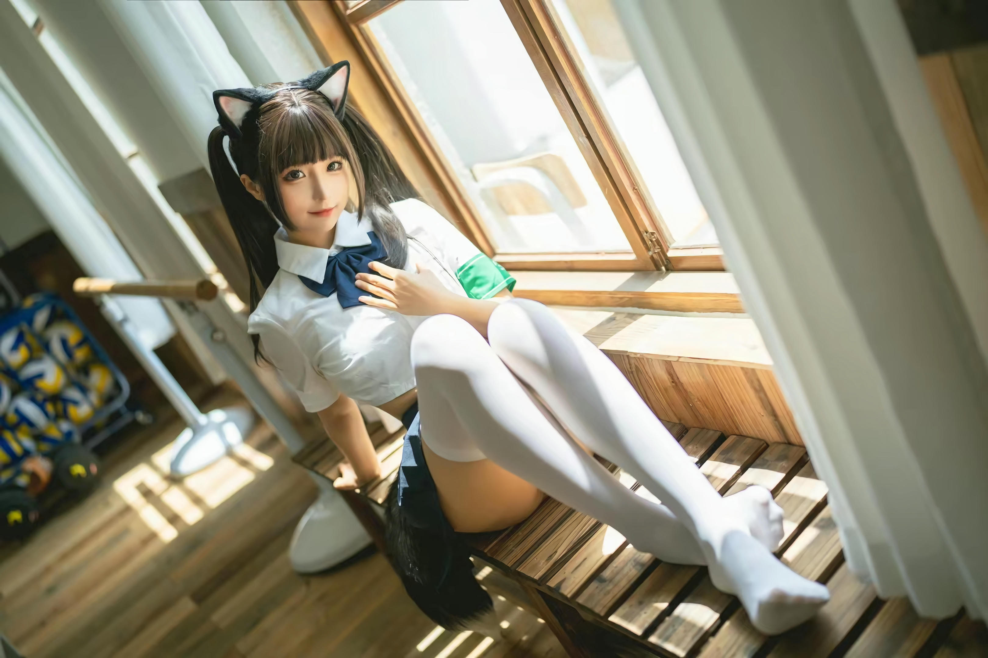 蠢沫沫 NO.218 关于我学妹是个猫娘这件事 [22P-244MB]_第1集