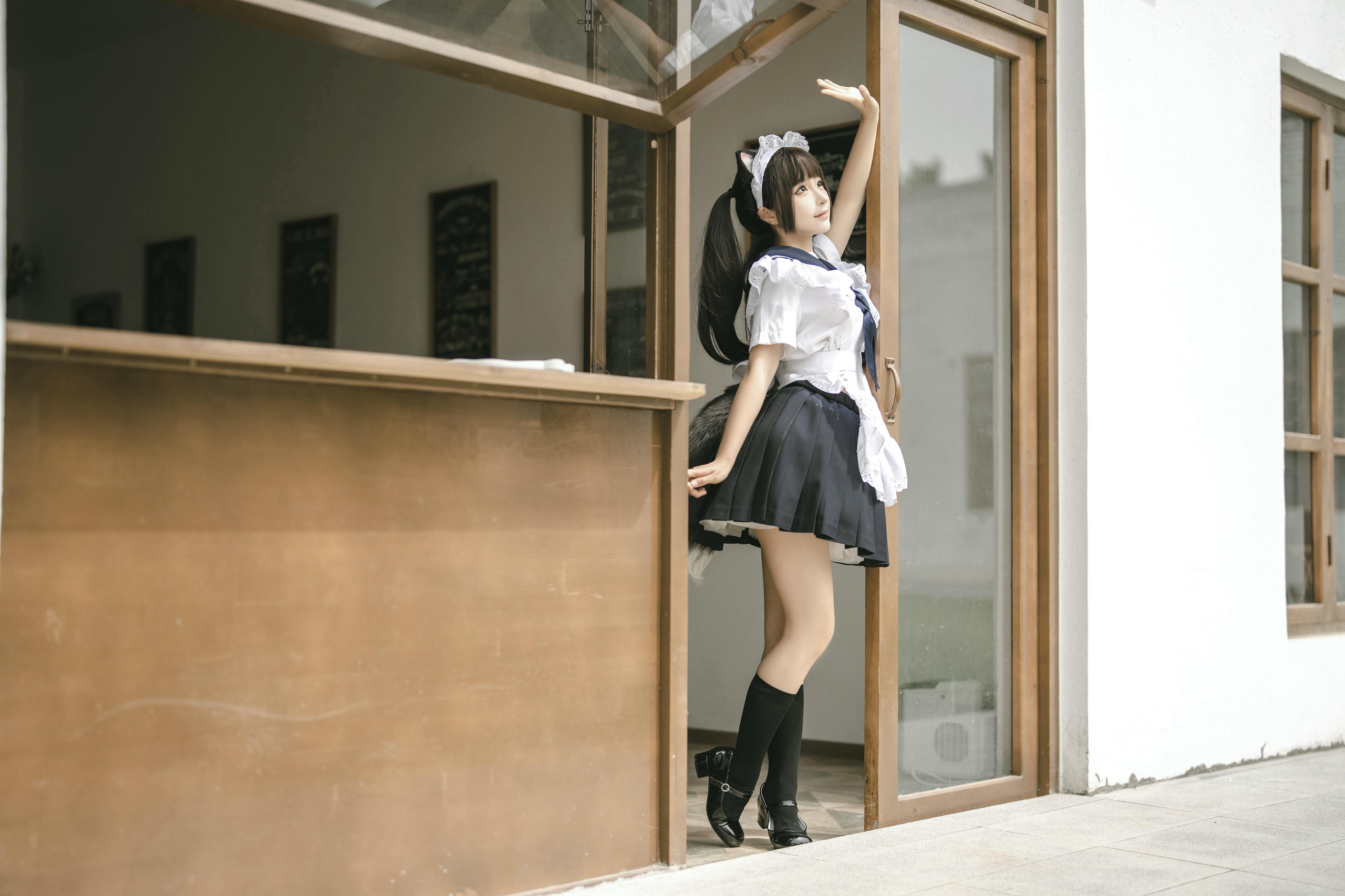 蠢沫沫 NO.222 猫猫女仆[23P-96M]_第1集