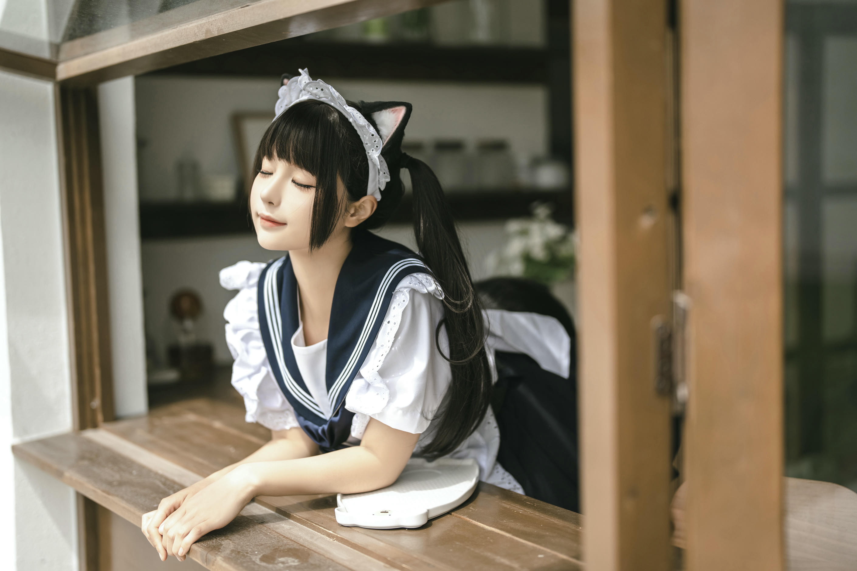 蠢沫沫 NO.222 猫猫女仆[23P-96M]_第1集