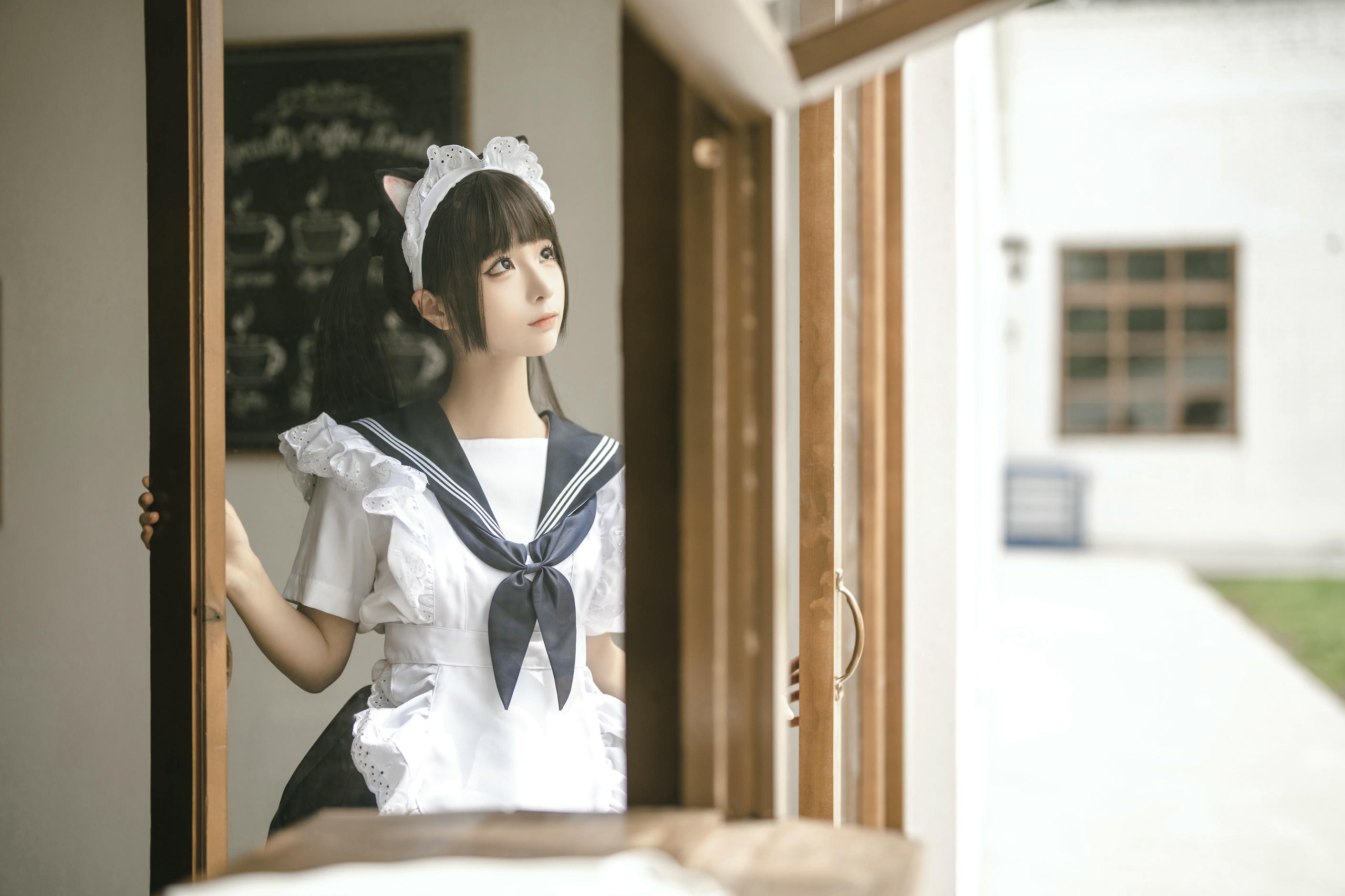 蠢沫沫 NO.222 猫猫女仆[23P-96M]_第1集