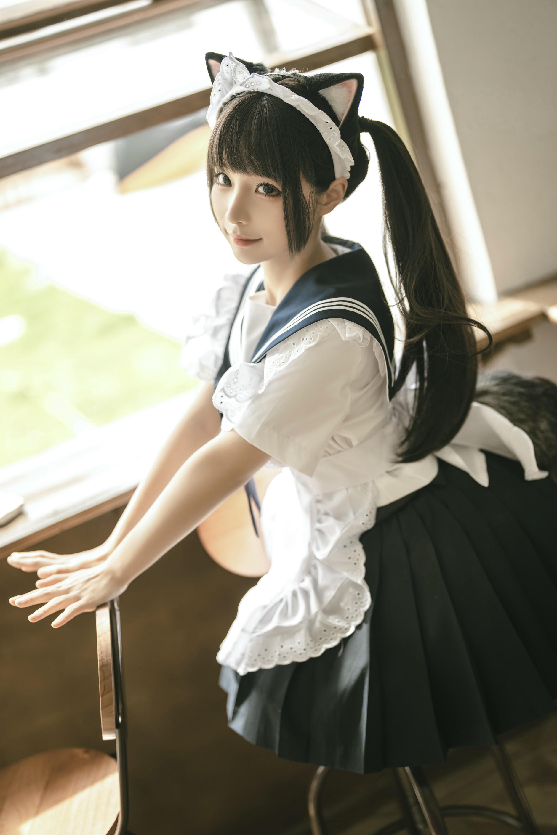 蠢沫沫 NO.222 猫猫女仆[23P-96M]_第1集