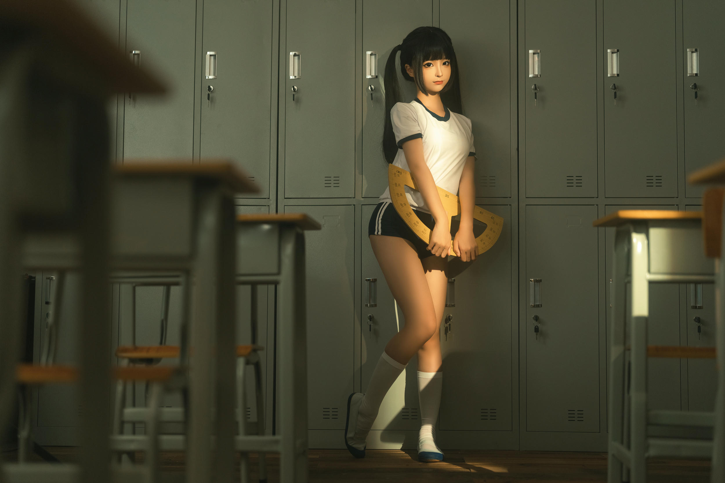 蠢沫沫 NO.223《午后课间》[33P-310MB]_第1集