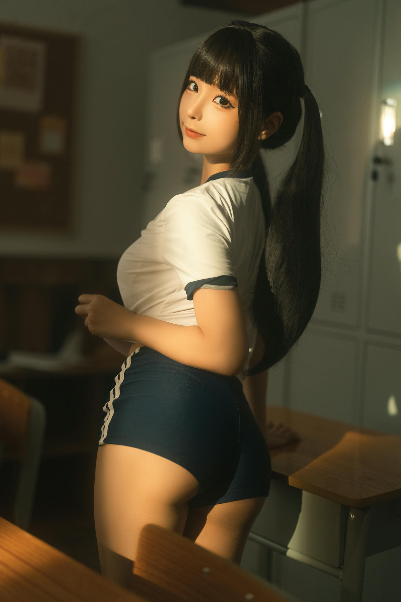 蠢沫沫 NO.223《午后课间》[33P-310MB]_第1集