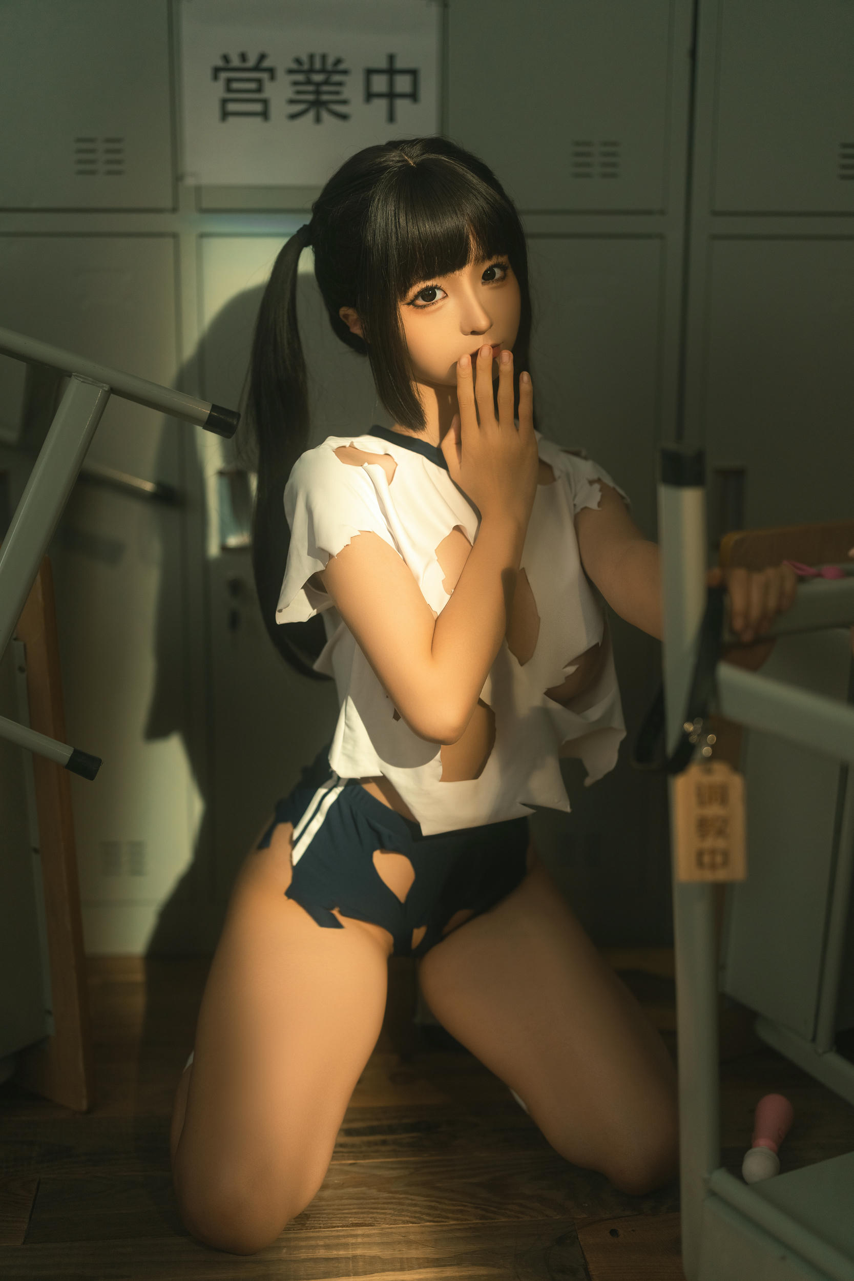 蠢沫沫 NO.223《午后课间》[33P-310MB]_第1集