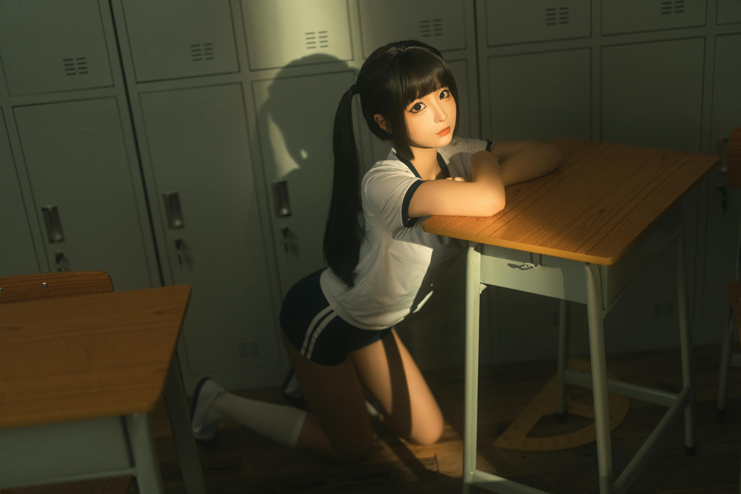 蠢沫沫 NO.223《午后课间》[33P-310MB]_第1集