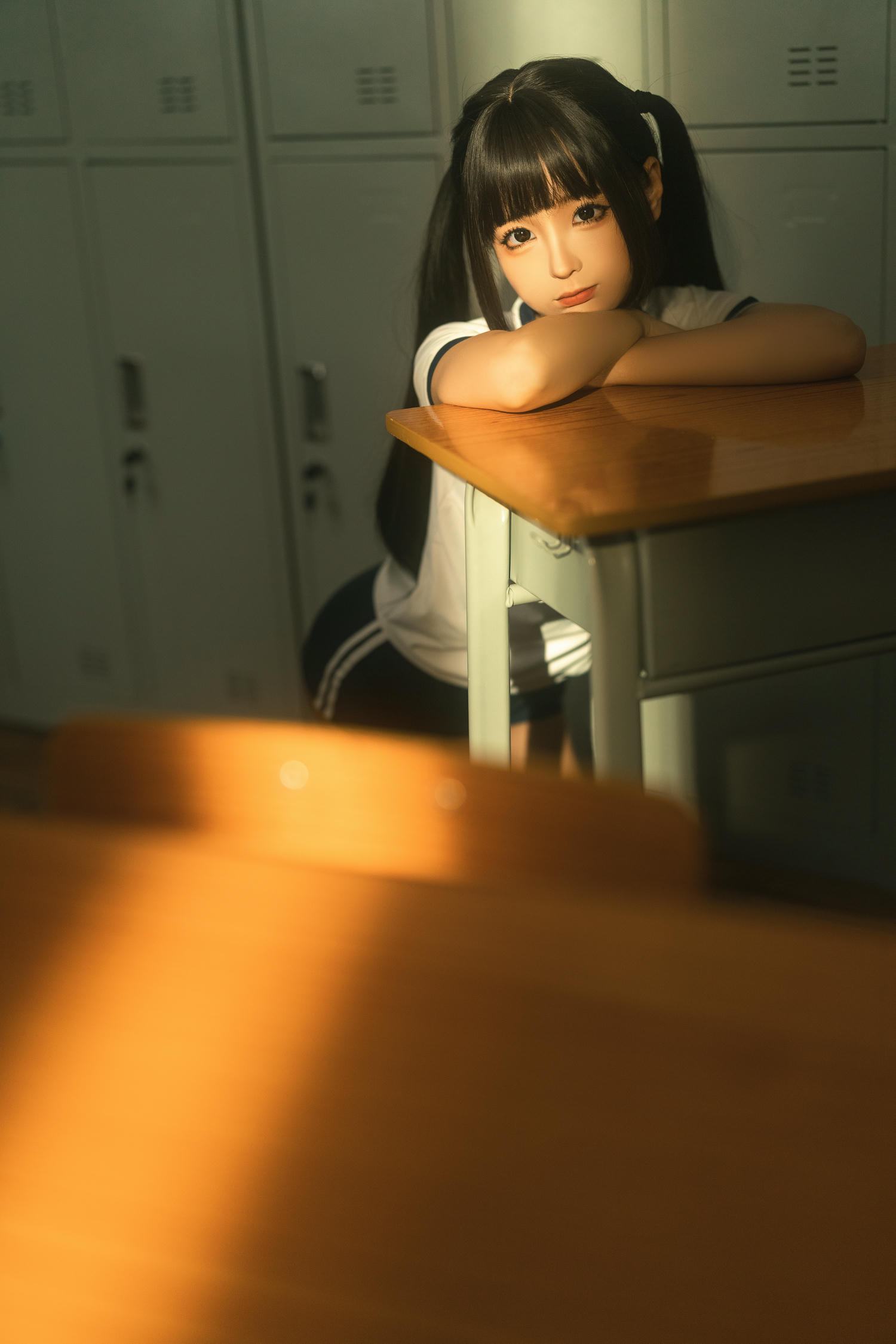 蠢沫沫 NO.223《午后课间》[33P-310MB]_第1集