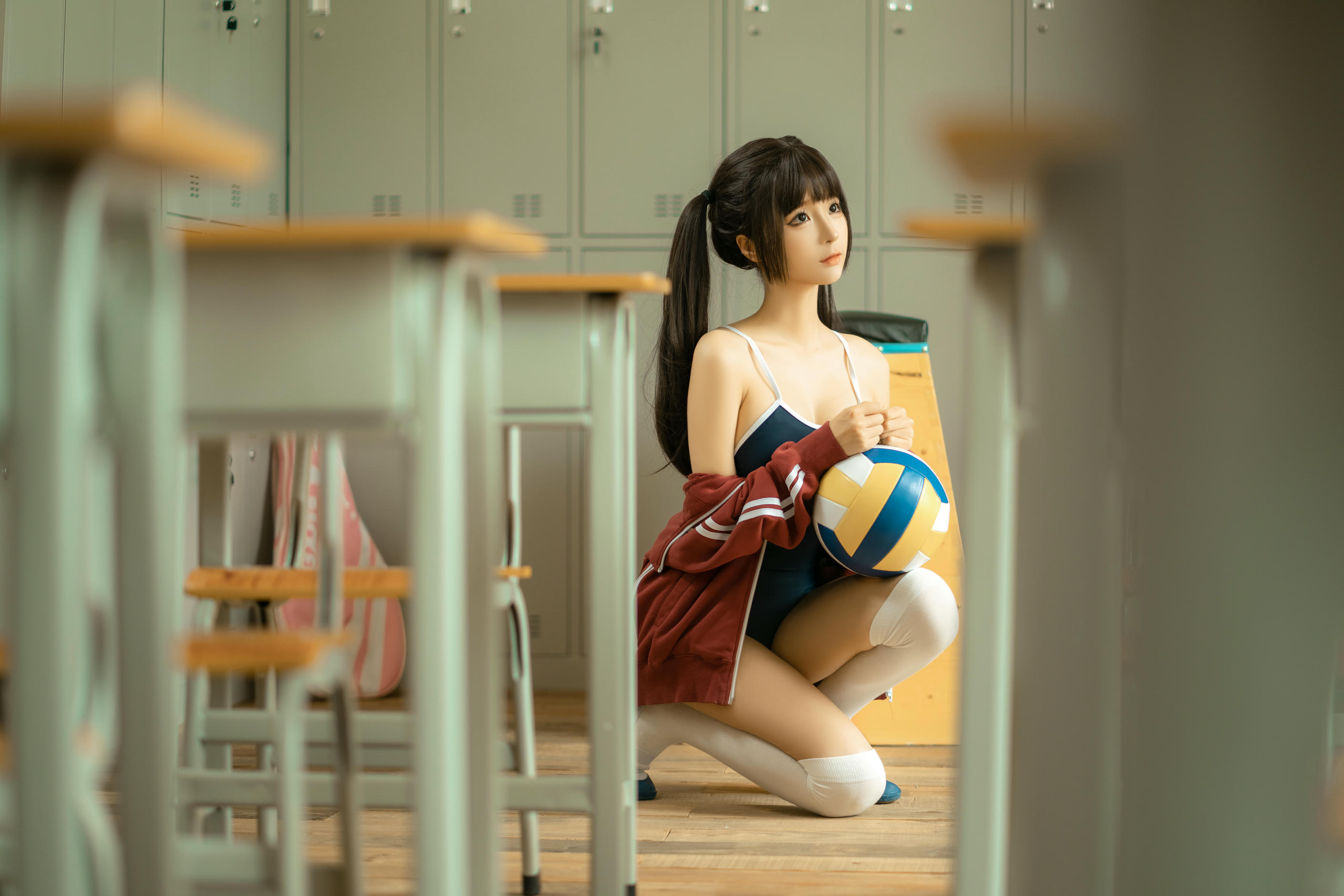 蠢沫沫 NO.224 课间 [30P 269MB]_第1集