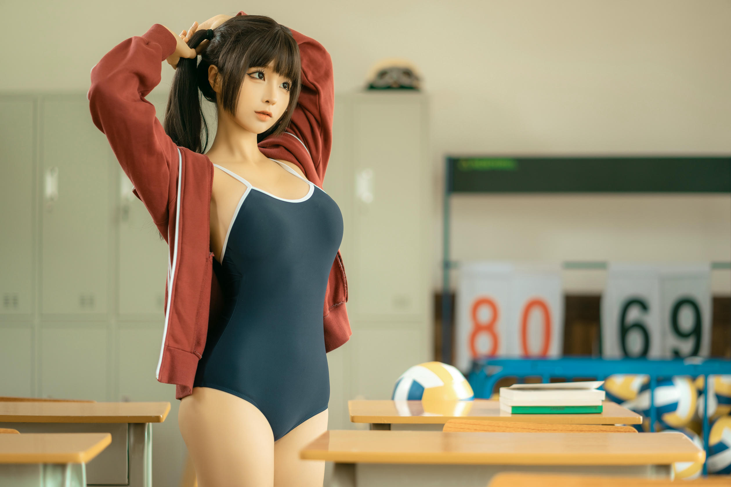 蠢沫沫 NO.224 课间 [30P 269MB]_第1集